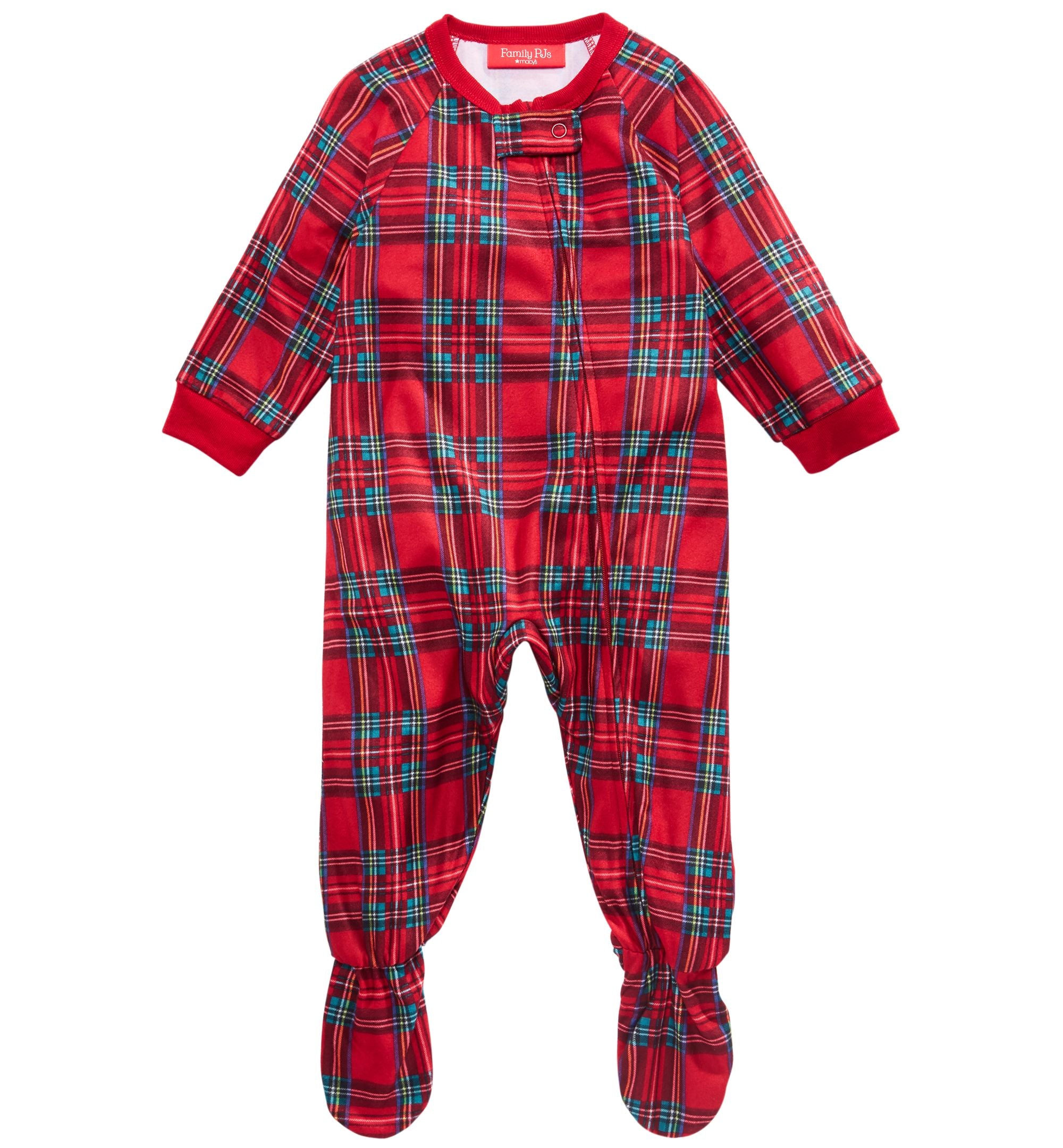 Matching Baby Brinkley Plaid Family Pajamas