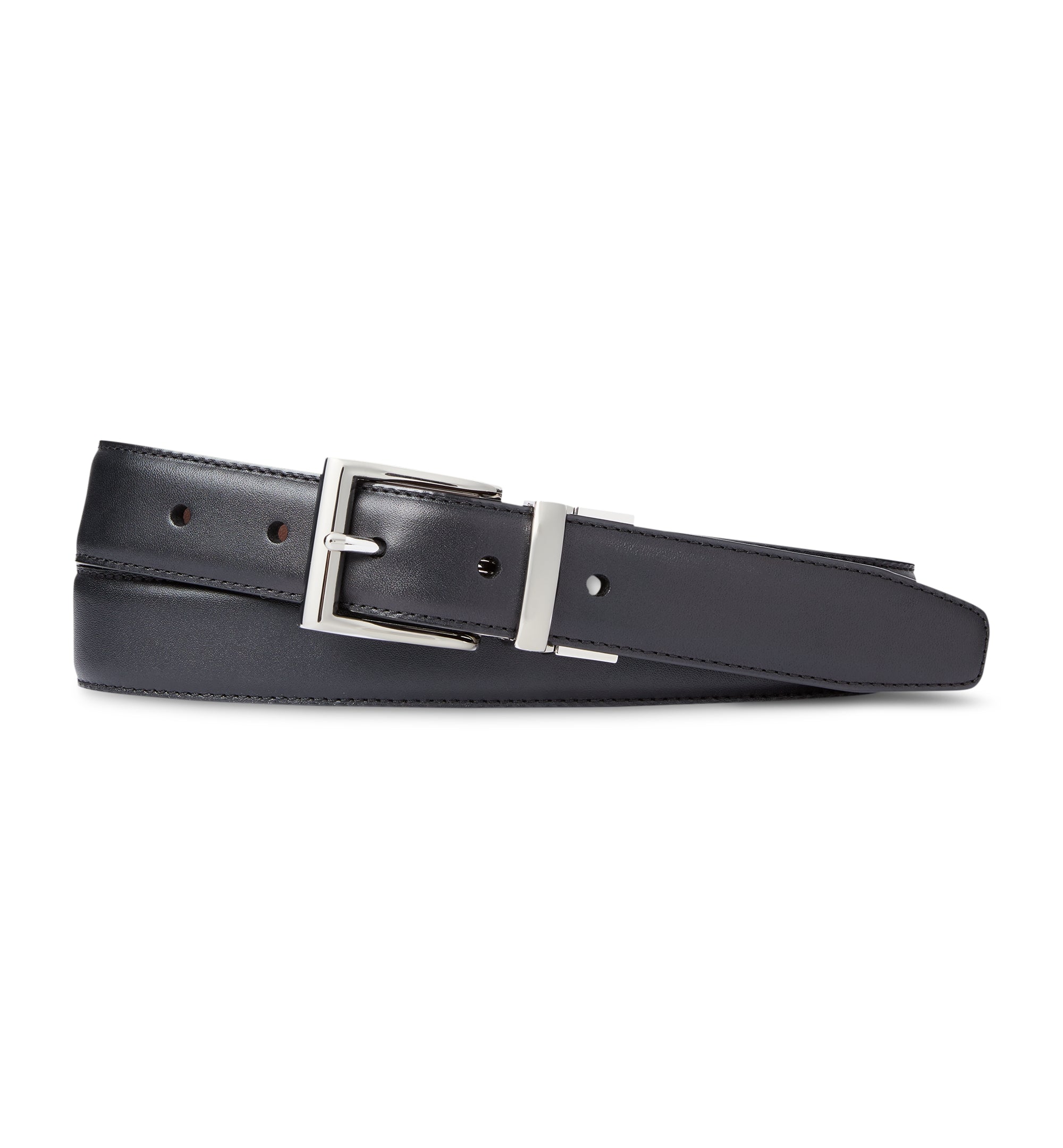 Men's Reversible Leather Dress Belt