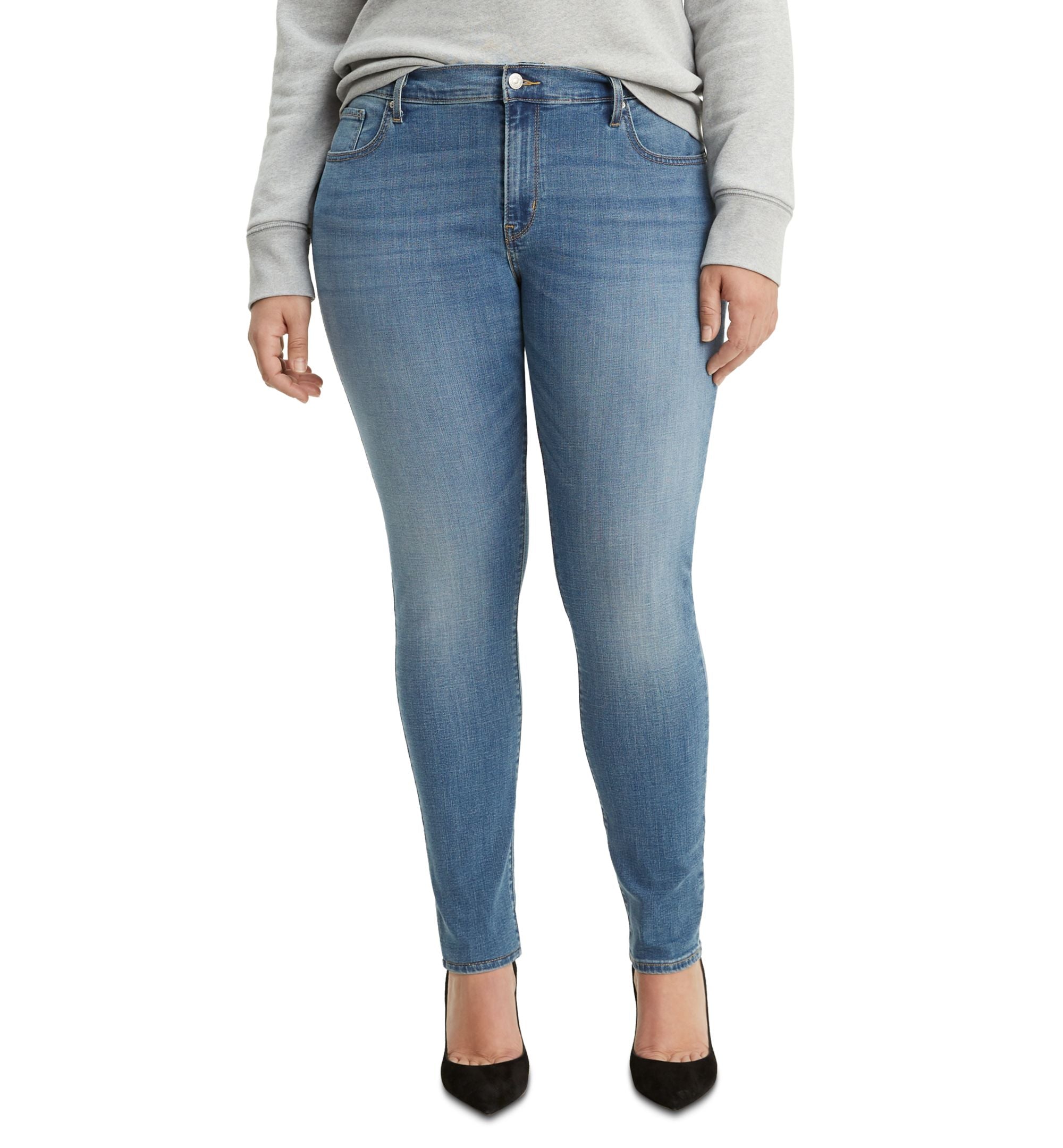 Levis Trendy Plus Size 711 Skinny Jeans
