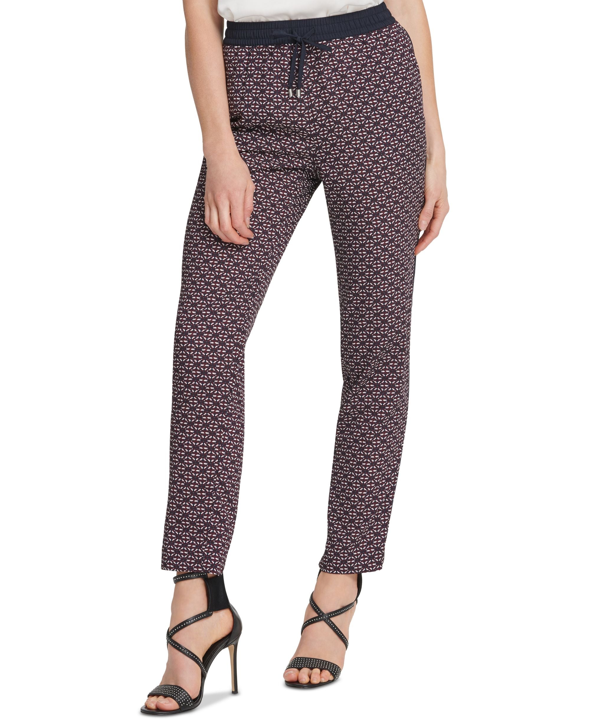DKNY Printed Pull On Pants