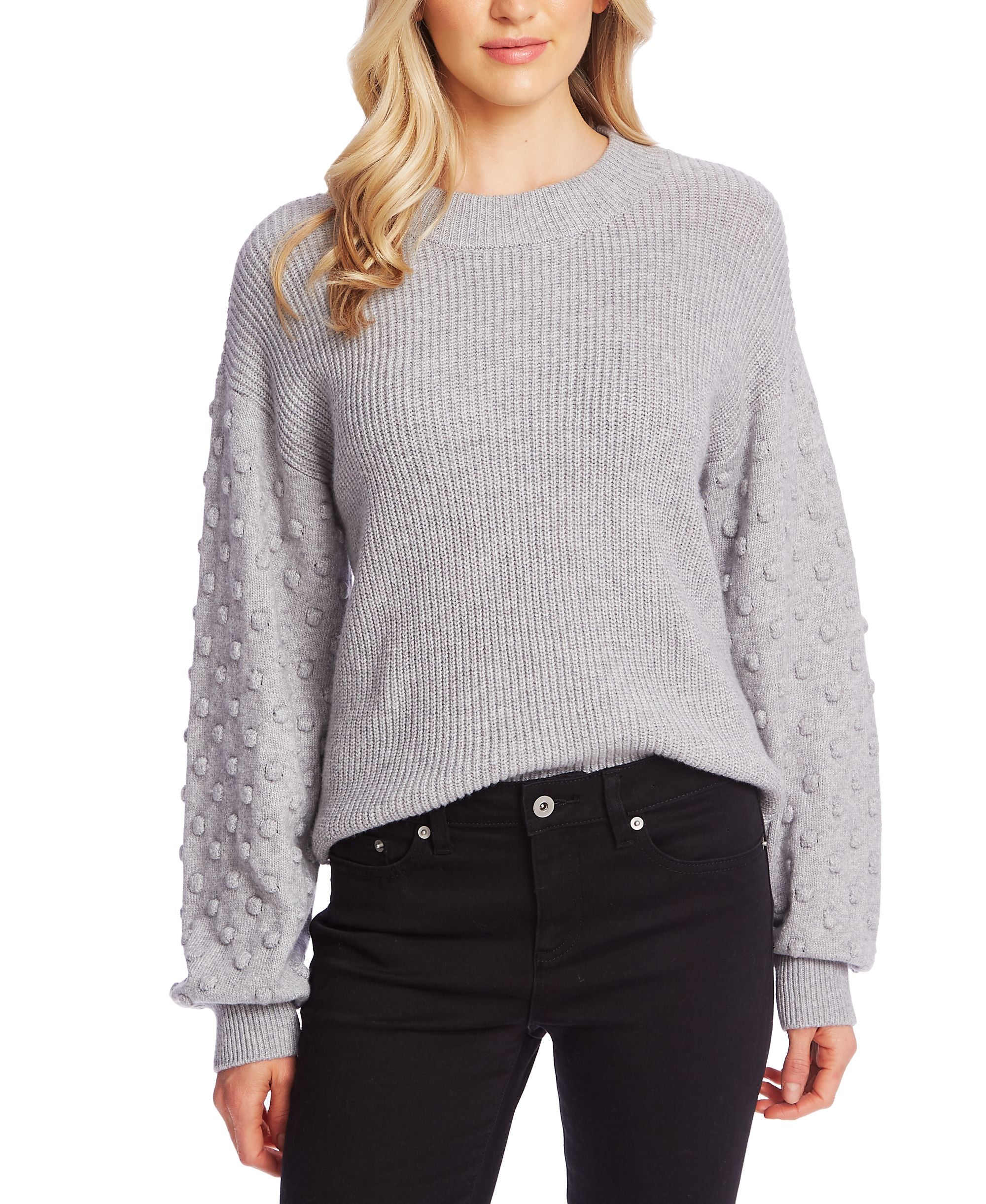 Cece 3d Polka Dot Sweater