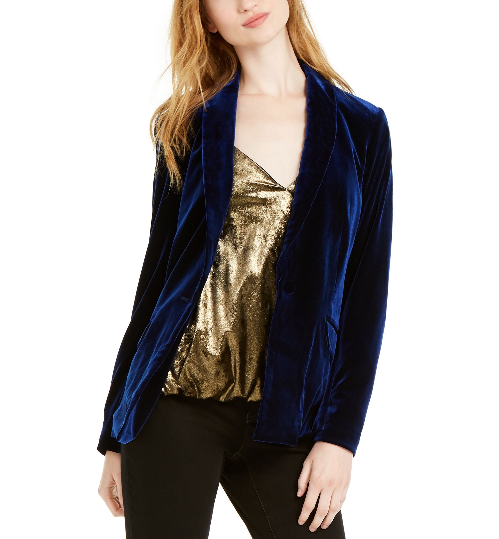 Women's Velvet Blazer