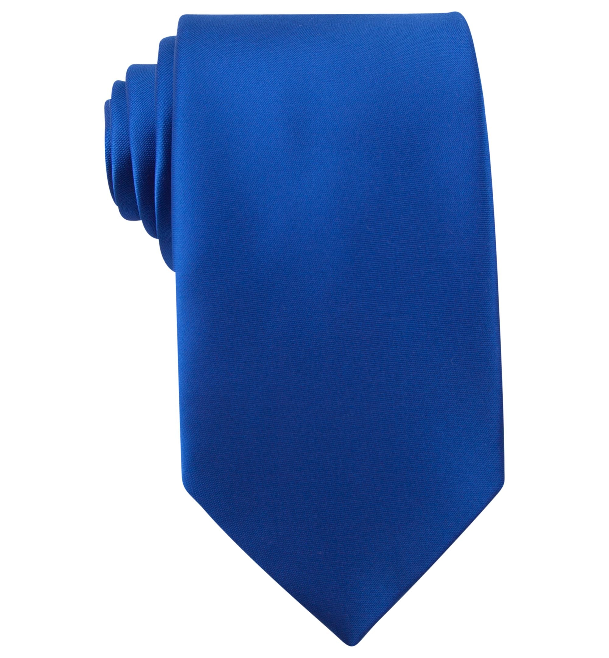 Bar III Solid Satin Slim Tie