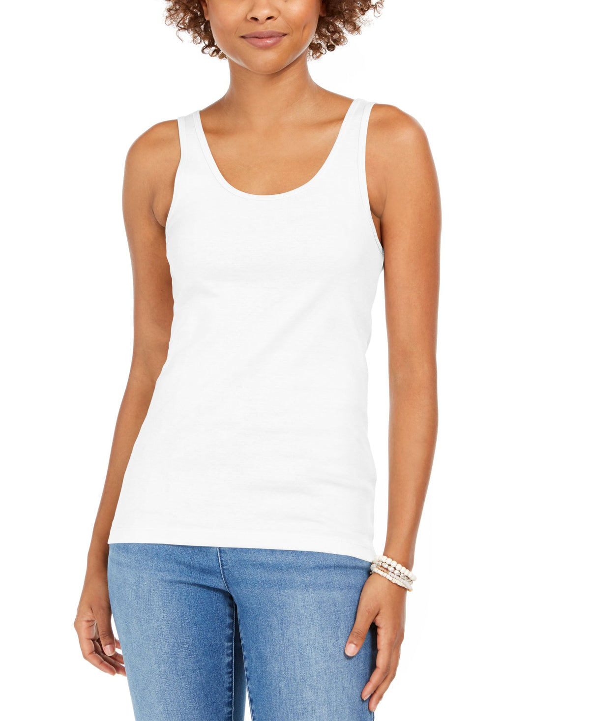 Style & Co Petite Cotton Tank Top