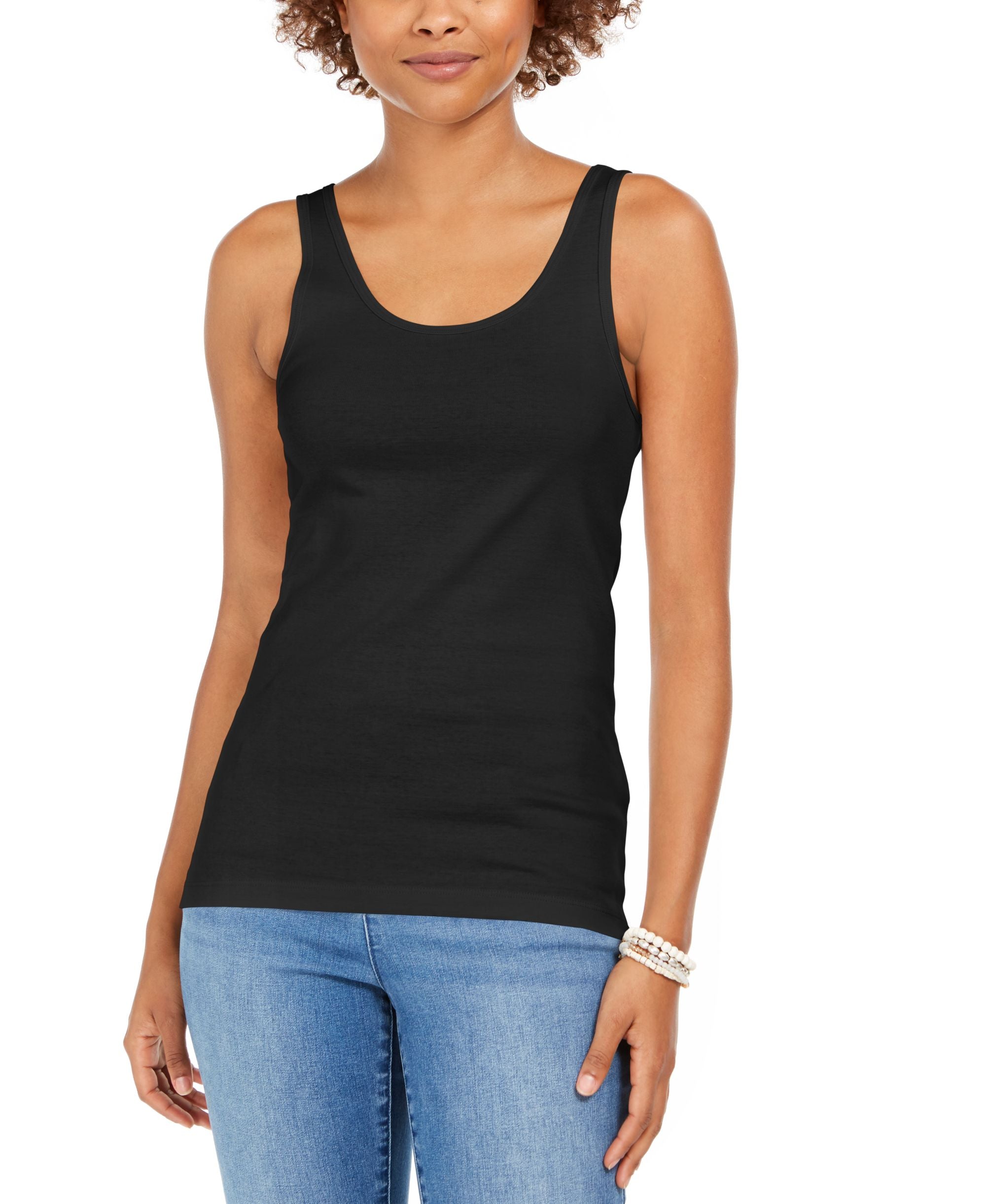 Style & Co Petite Cotton Tank Top