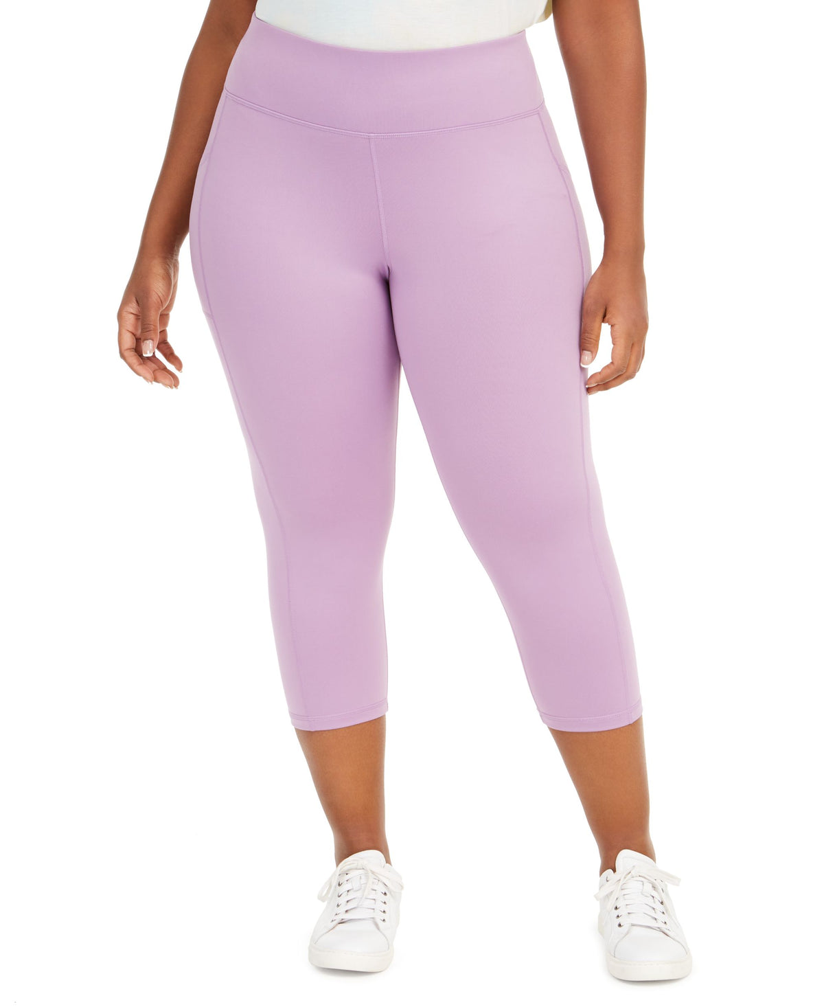 ID Ideology Plus Size Cropped Leggings