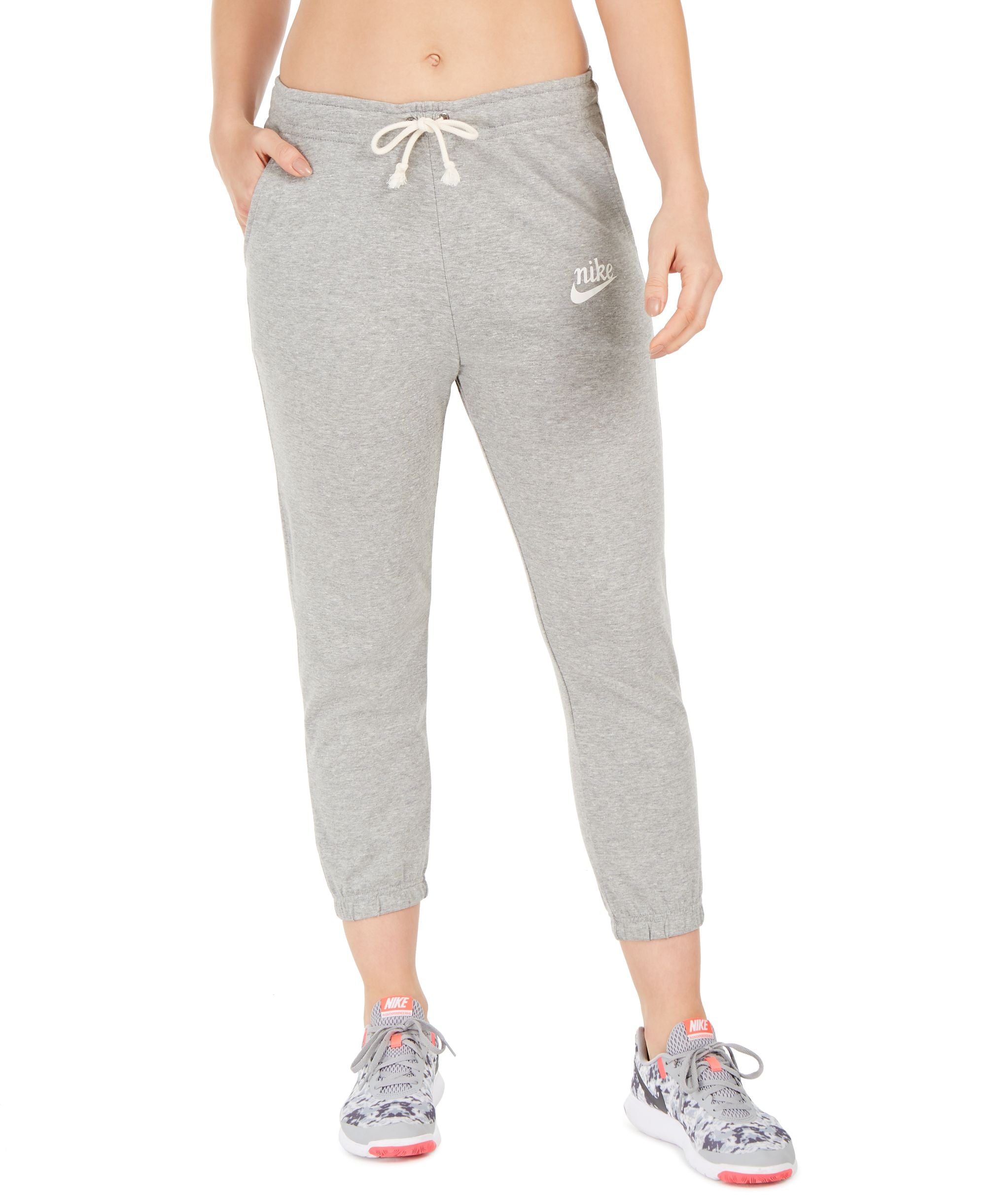 Nike Womens Gym Vintage Cropped Sweatpants