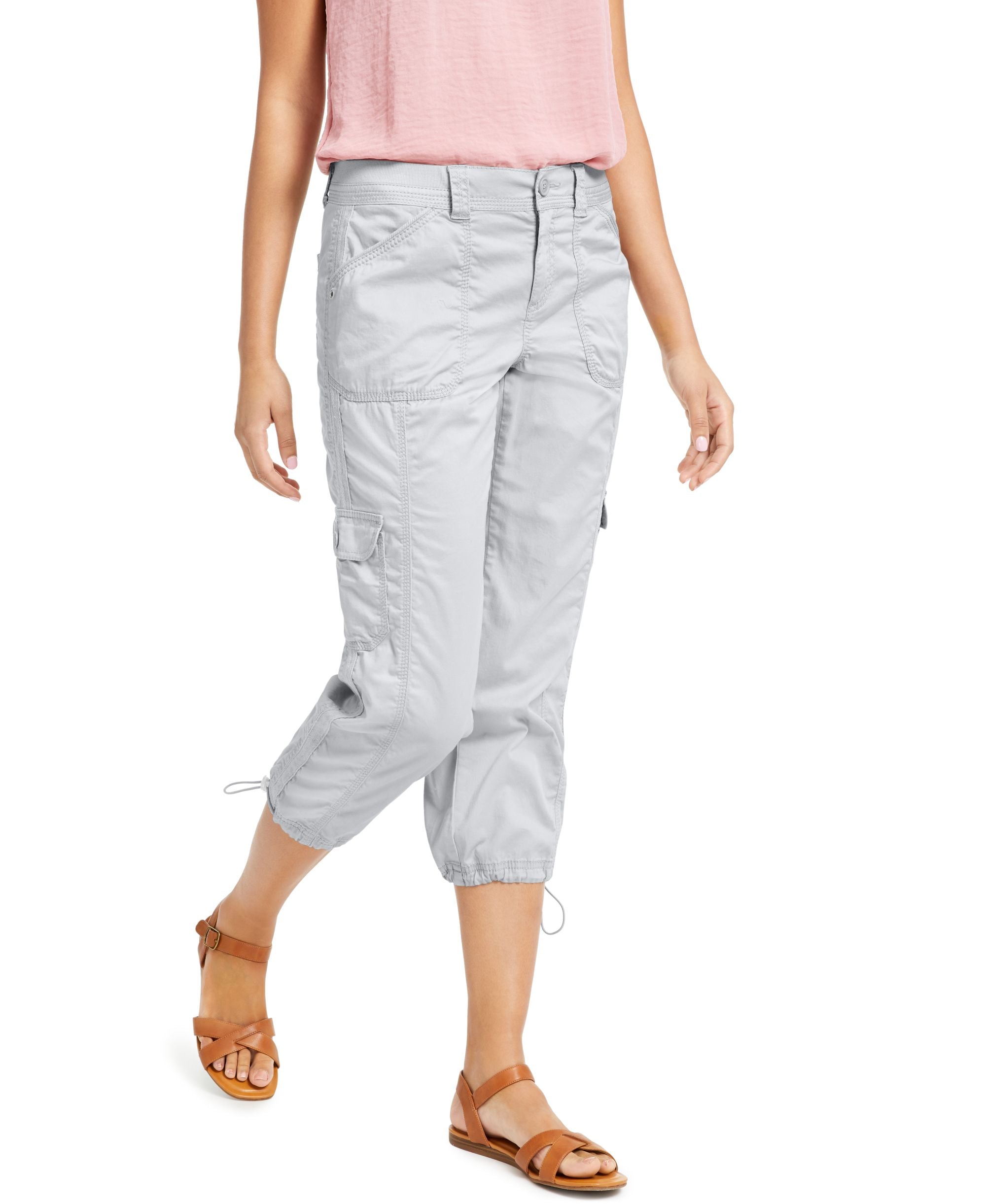 Women's Cargo Capri Pants