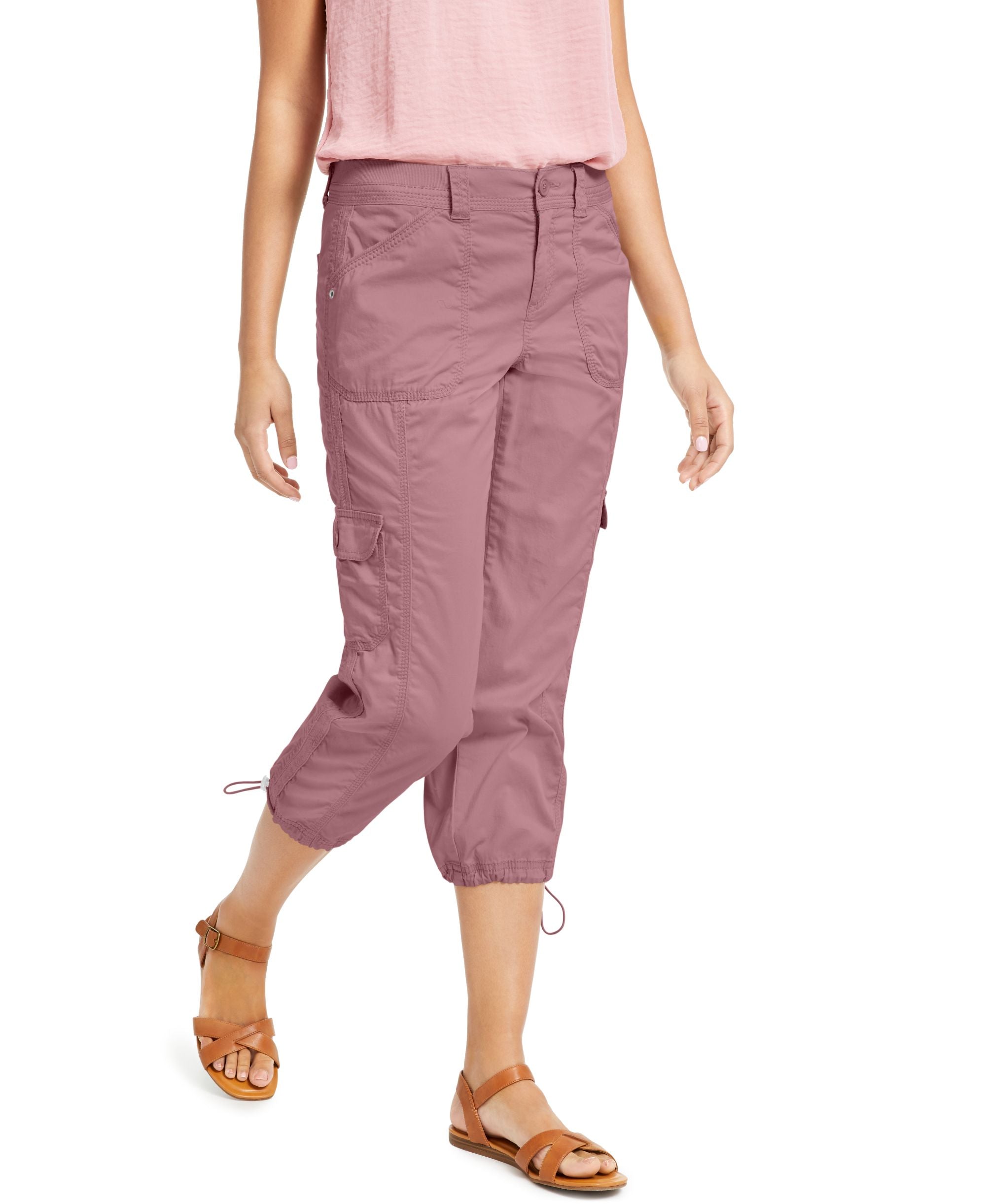Women's Cargo Capri Pants