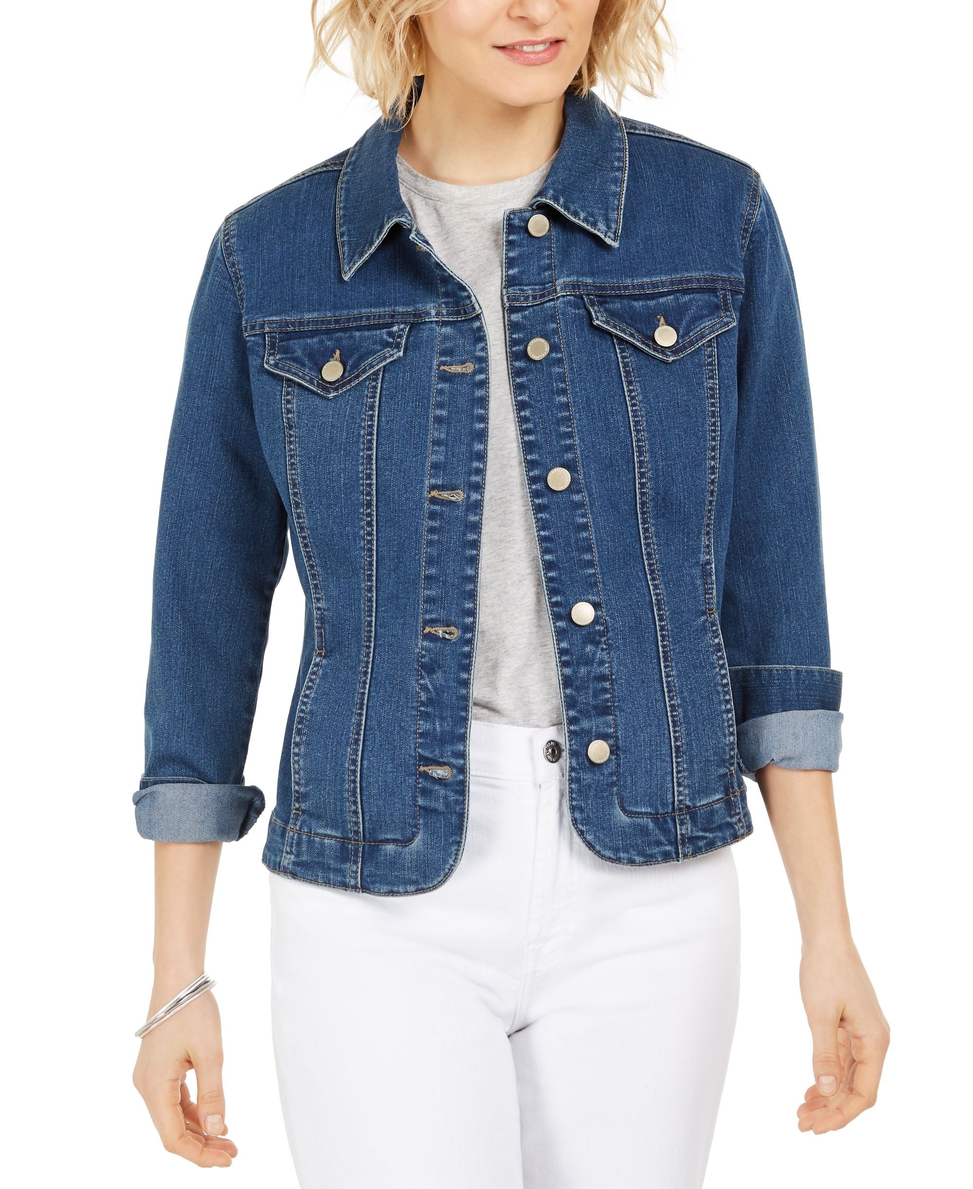 Charter Club Petite Denim Jacket