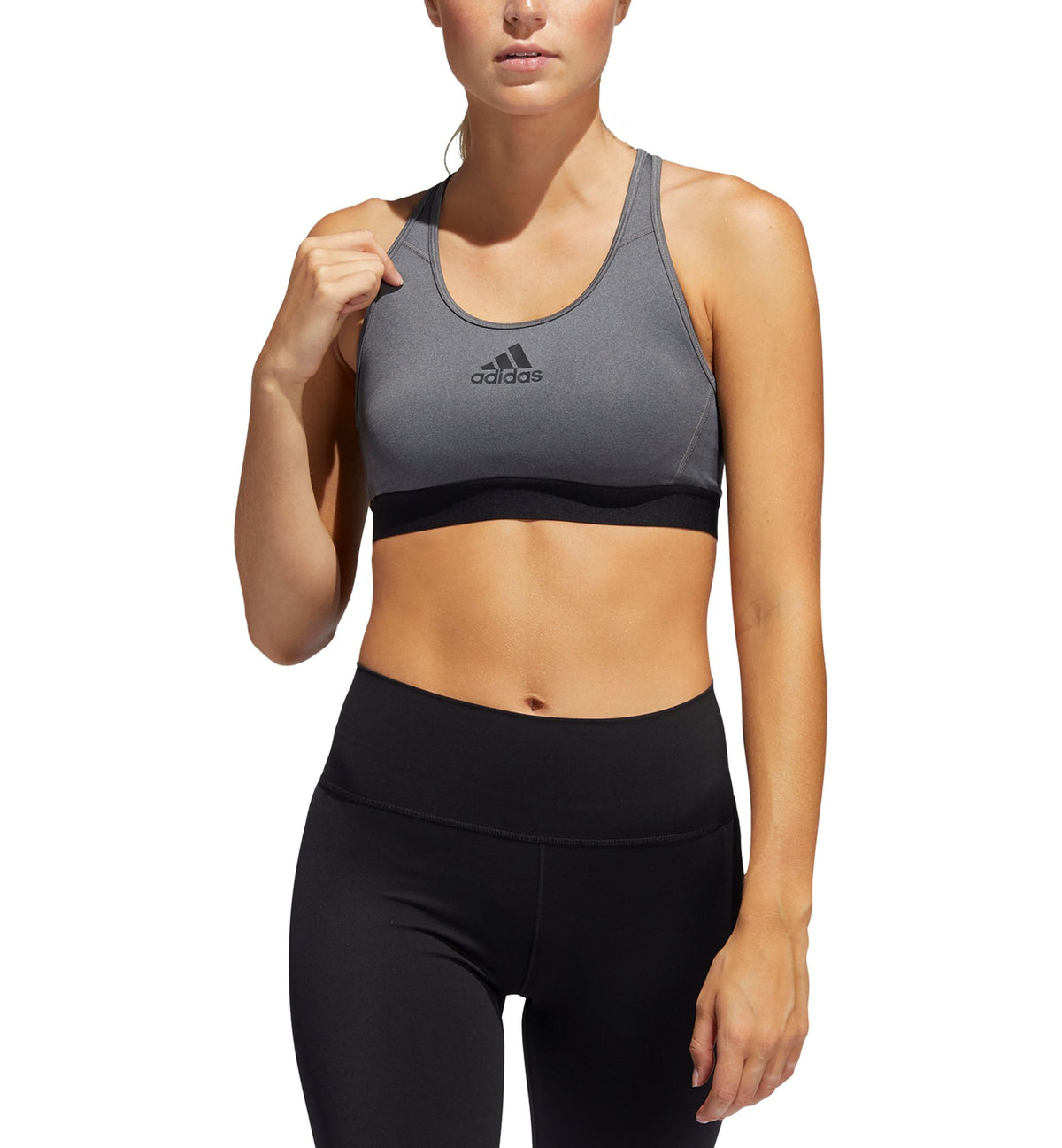 Adidas Womens Dont Rest Alphaskin Racerback Medium Impact Sports Bra
