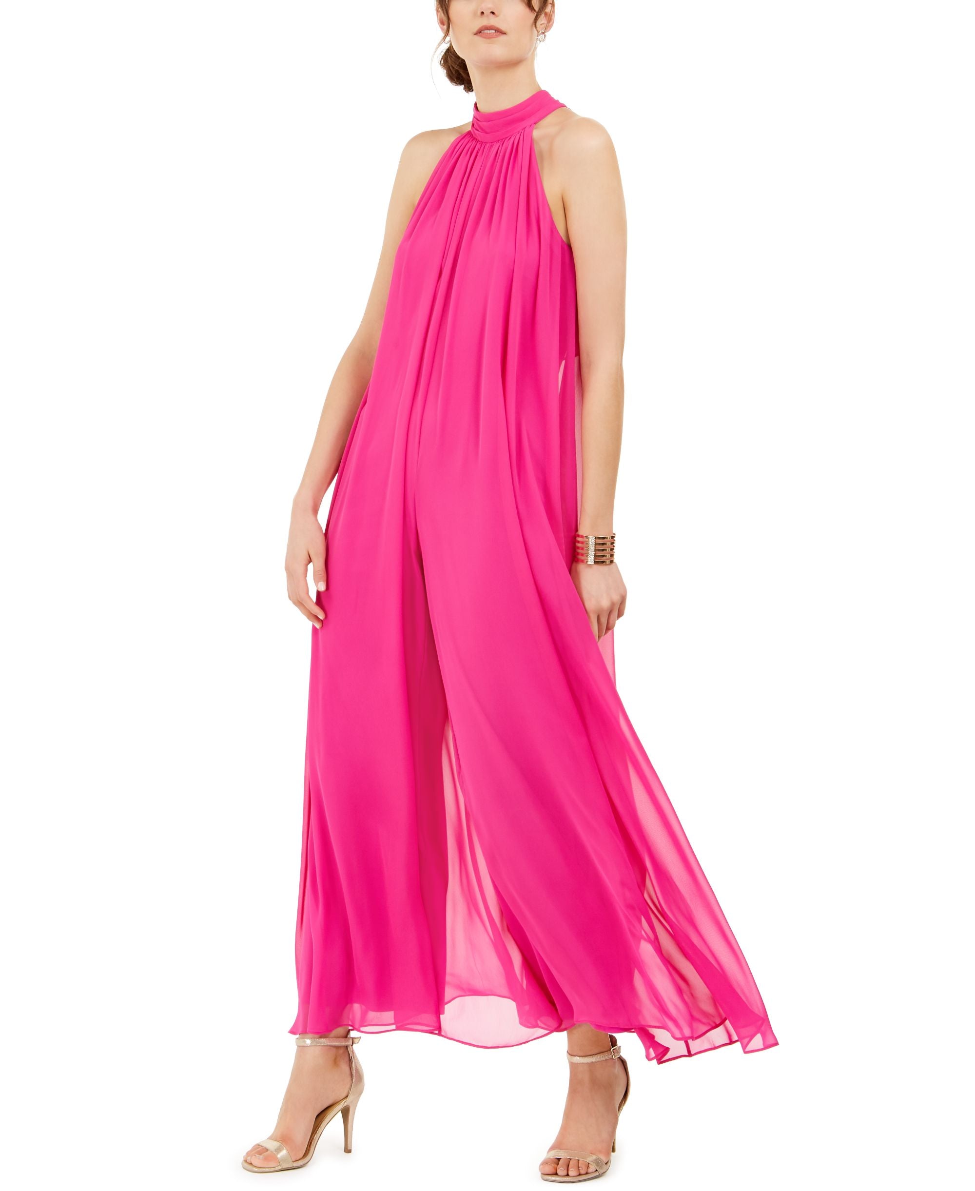 Msk High-Neck Jumpsuit