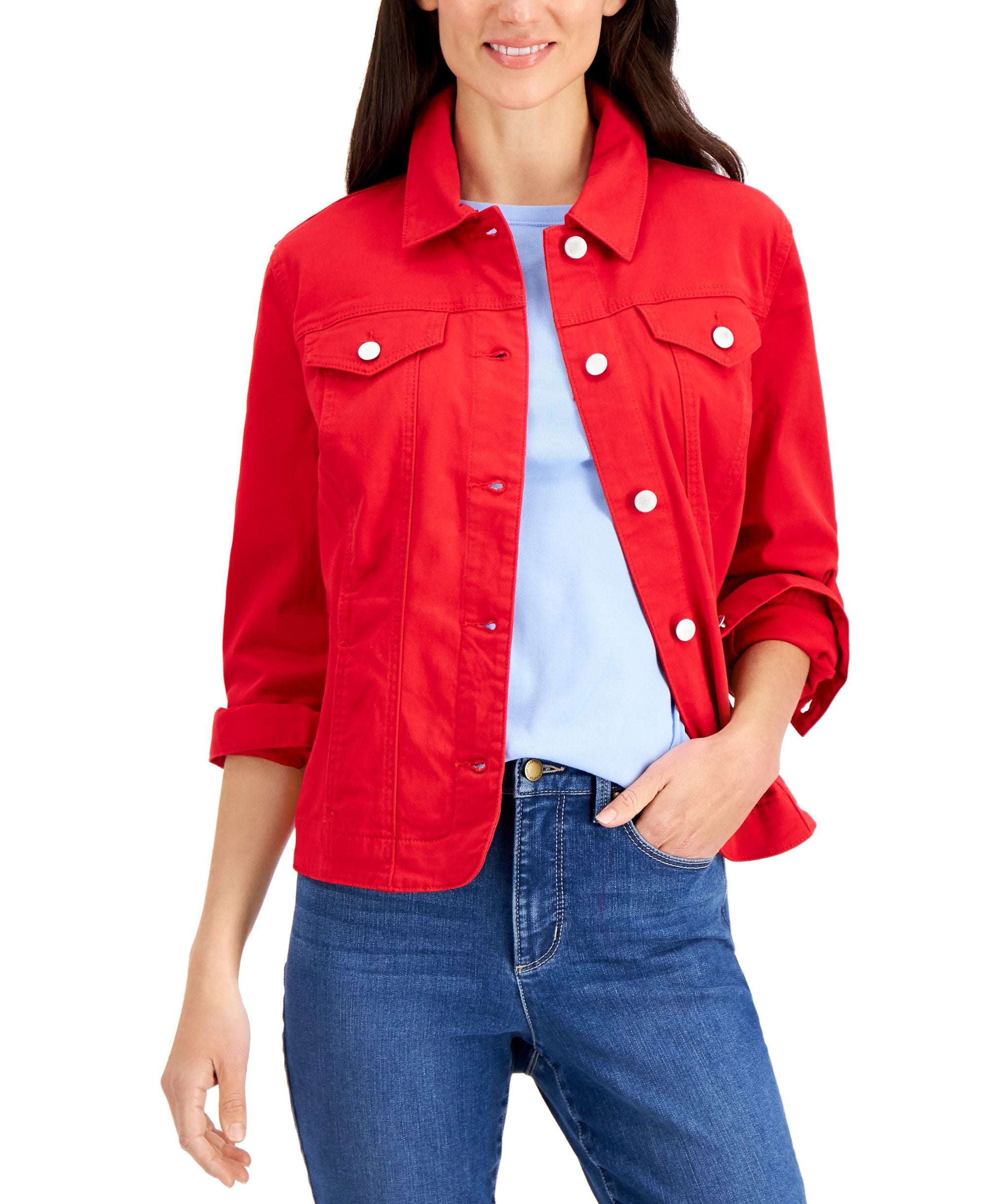 Charter Club Petite Denim Jacket