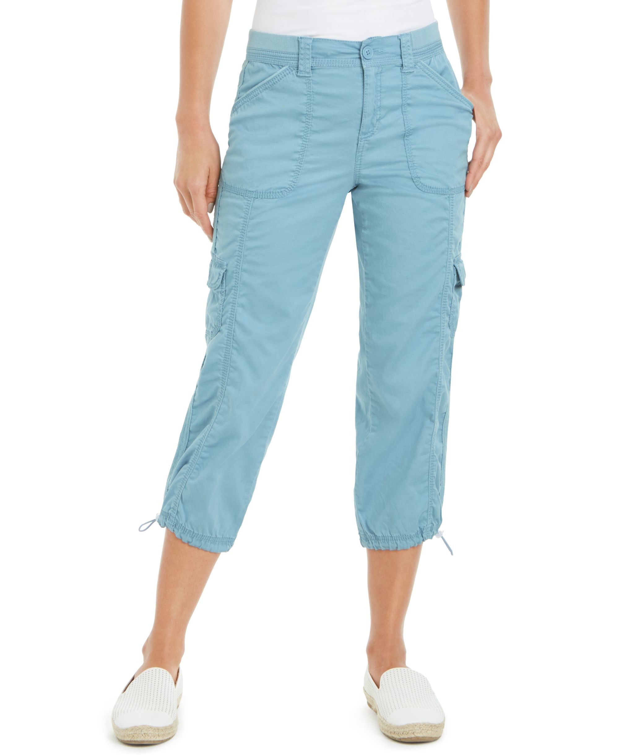 Women's Cargo Capri Pants