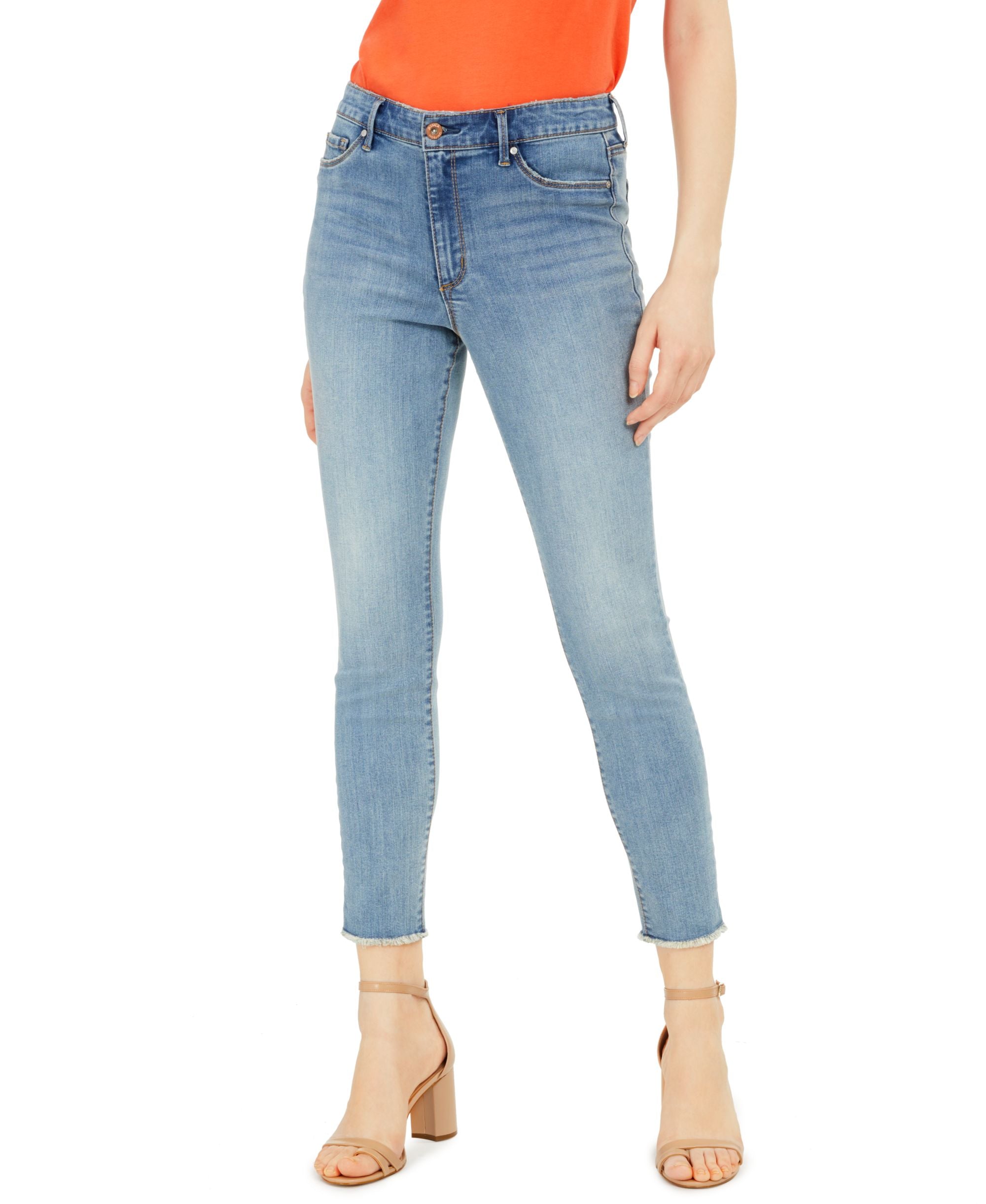 Jessica Simpson Hi Rise Kiss Me Ankle Skinny Jeans