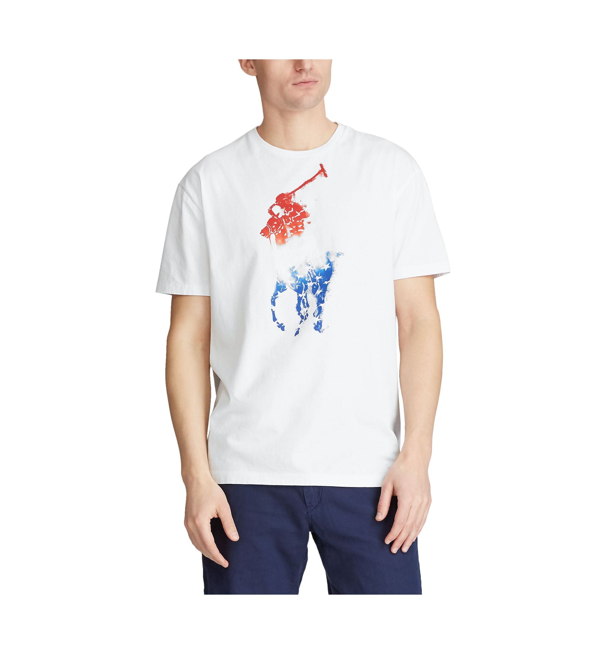 Polo Ralph Lauren Mens Classic Fit Big Pony T-Shirt