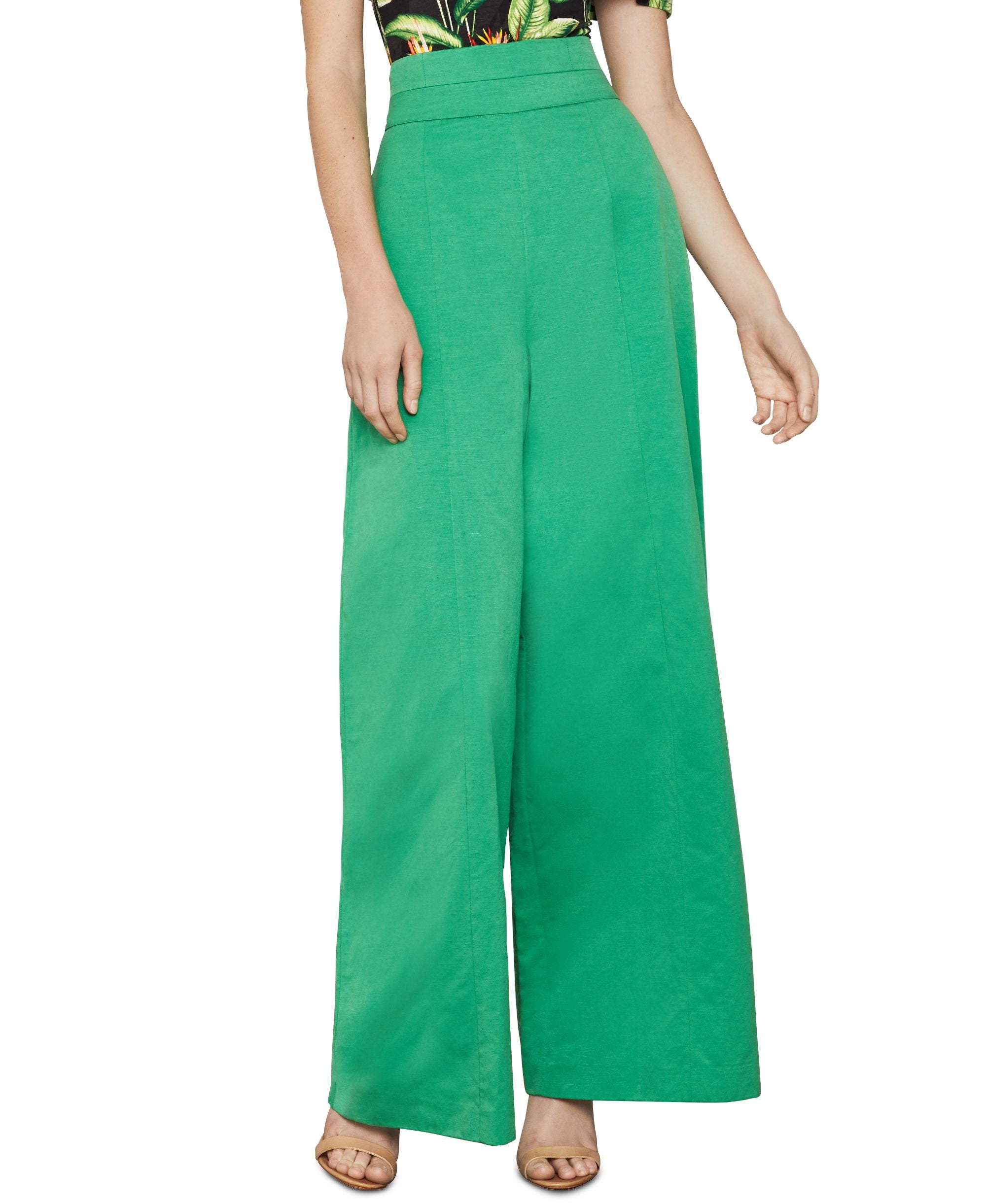 Bcbgmaxazria Woven Wide Leg Trousers