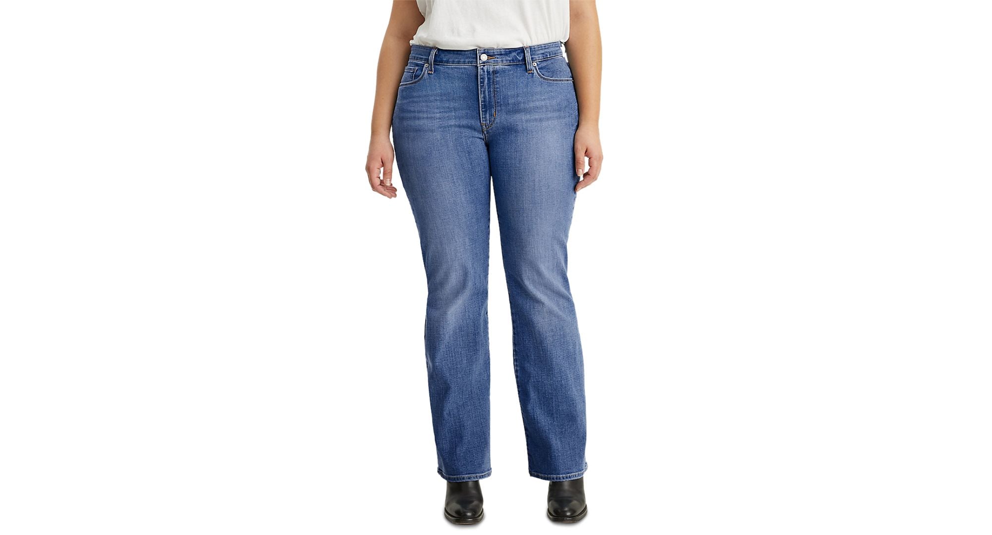 Levi's Trendy Plus Size 415 Classic Bootcut Jeans