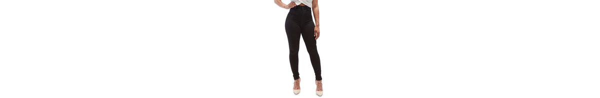 Juniors Curvy High Rise Skinny Jeggings