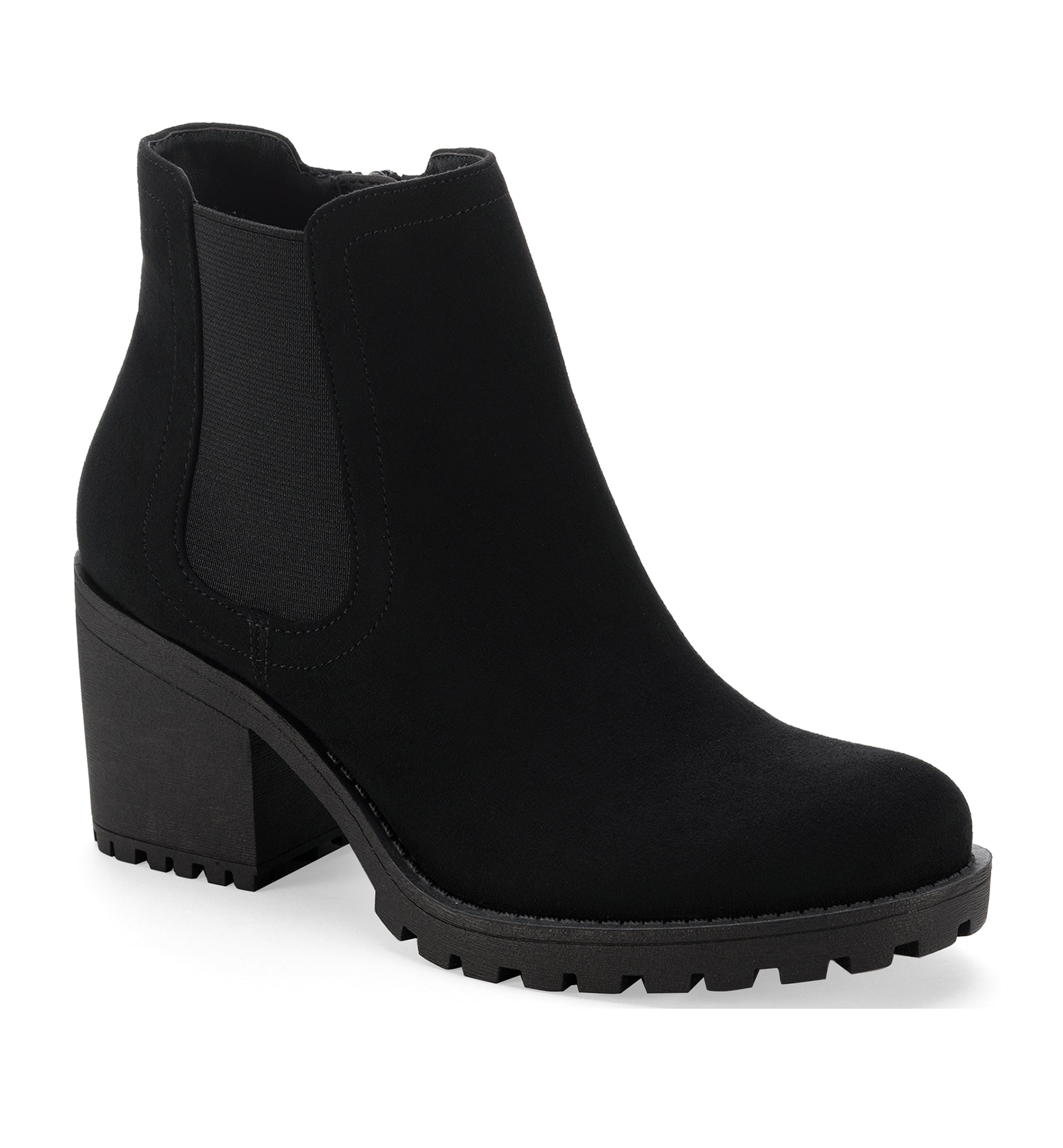 Women's Morghan Lug Sole Block-Heel Booties