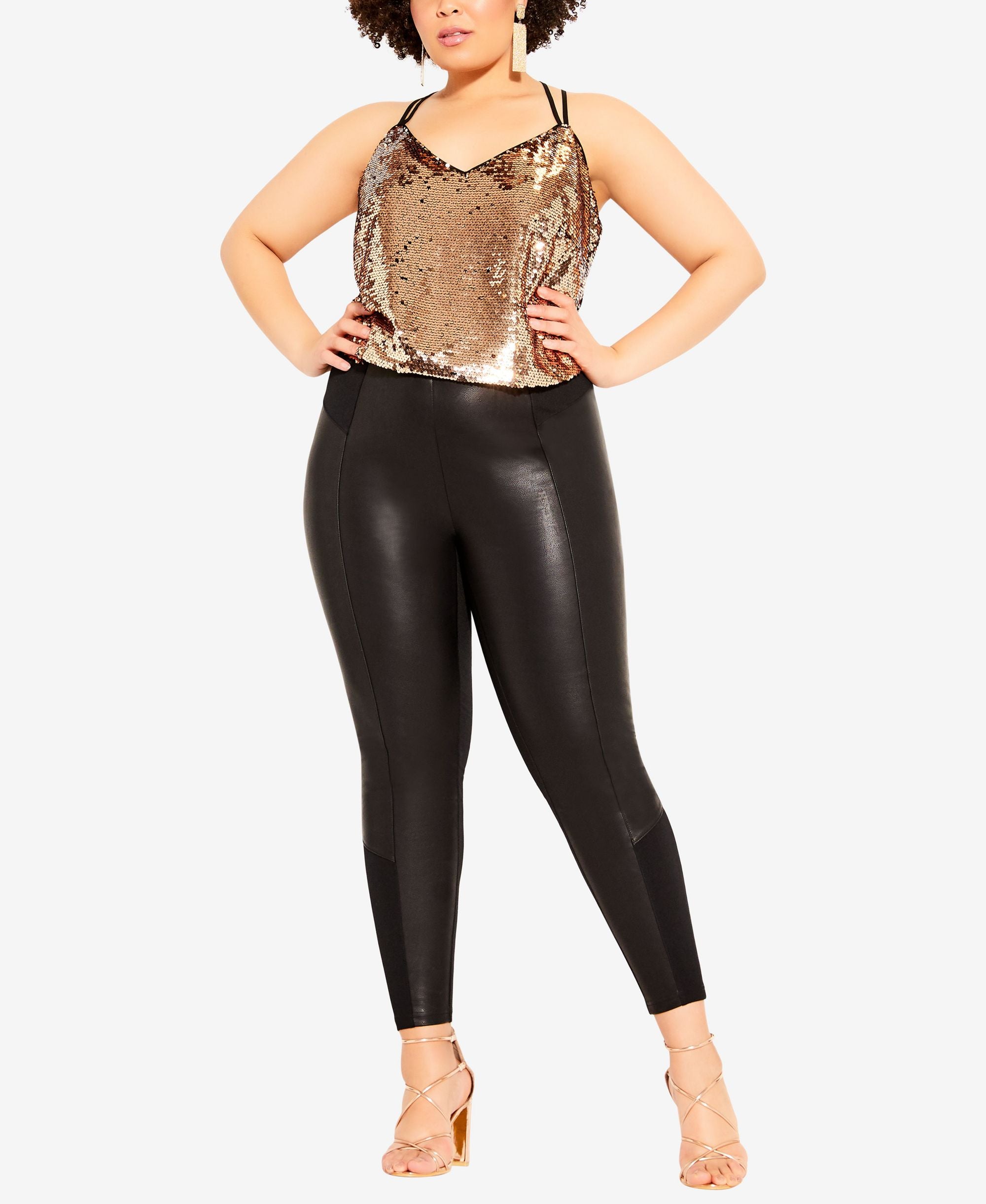 Women's Trendy Plus Size Good Vibes Pant