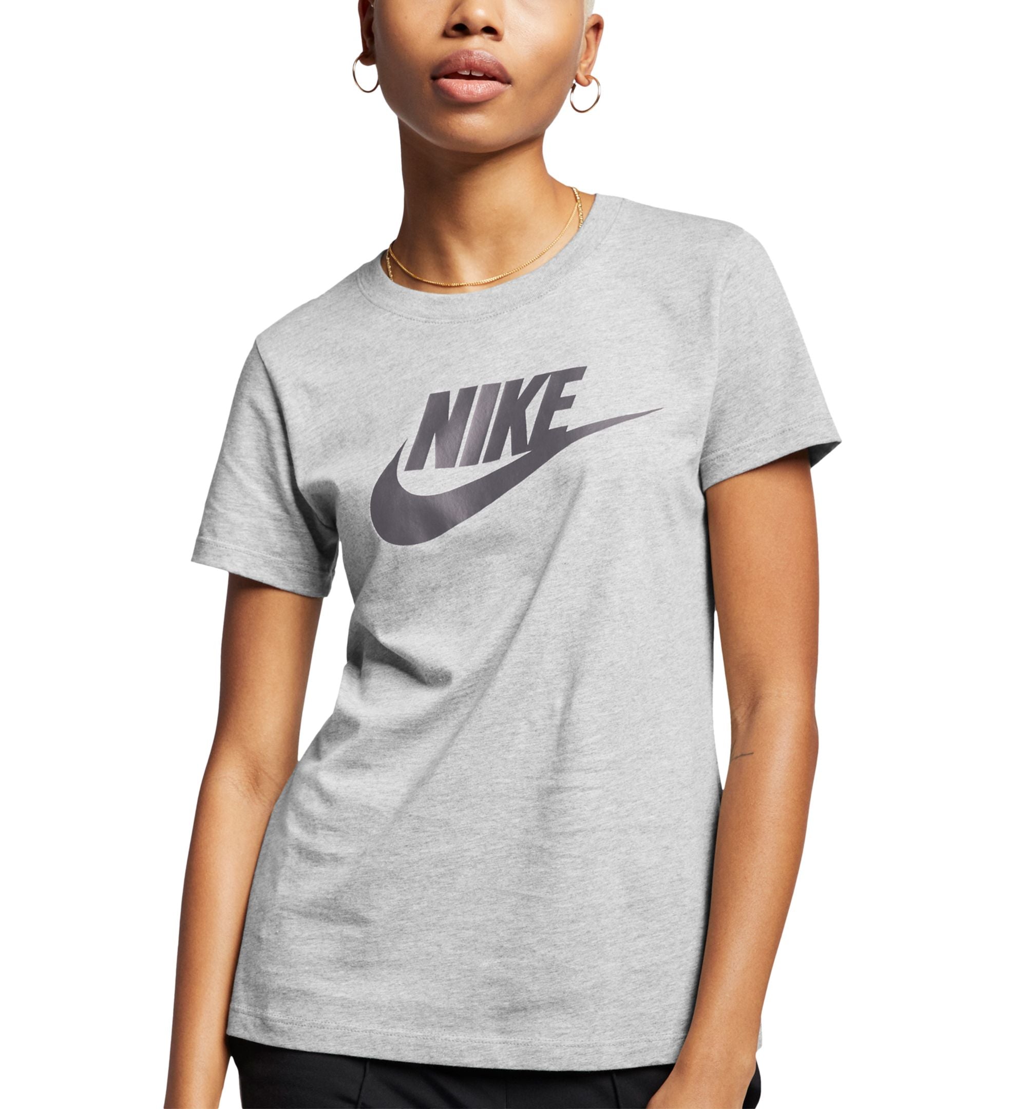Nike Womens Sportswear Cotton Logo T-Shirt
