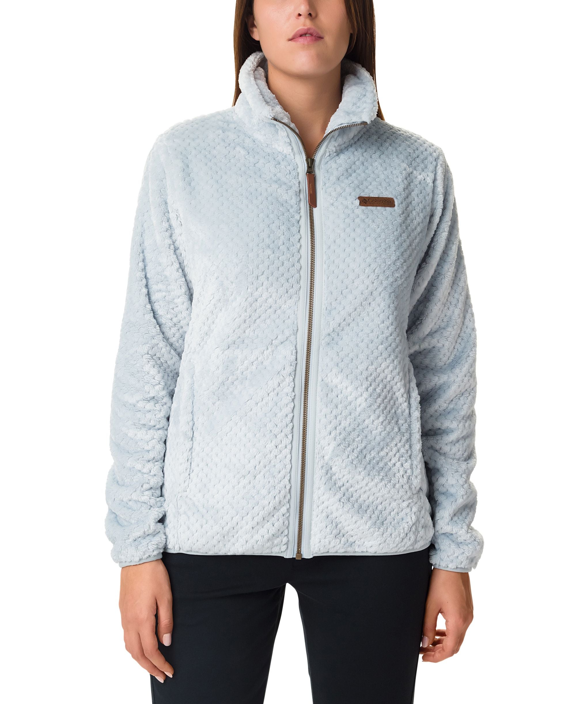 Columbia Womens Fire Side II High Pile Sherpa Full Zip Fleece Jacket