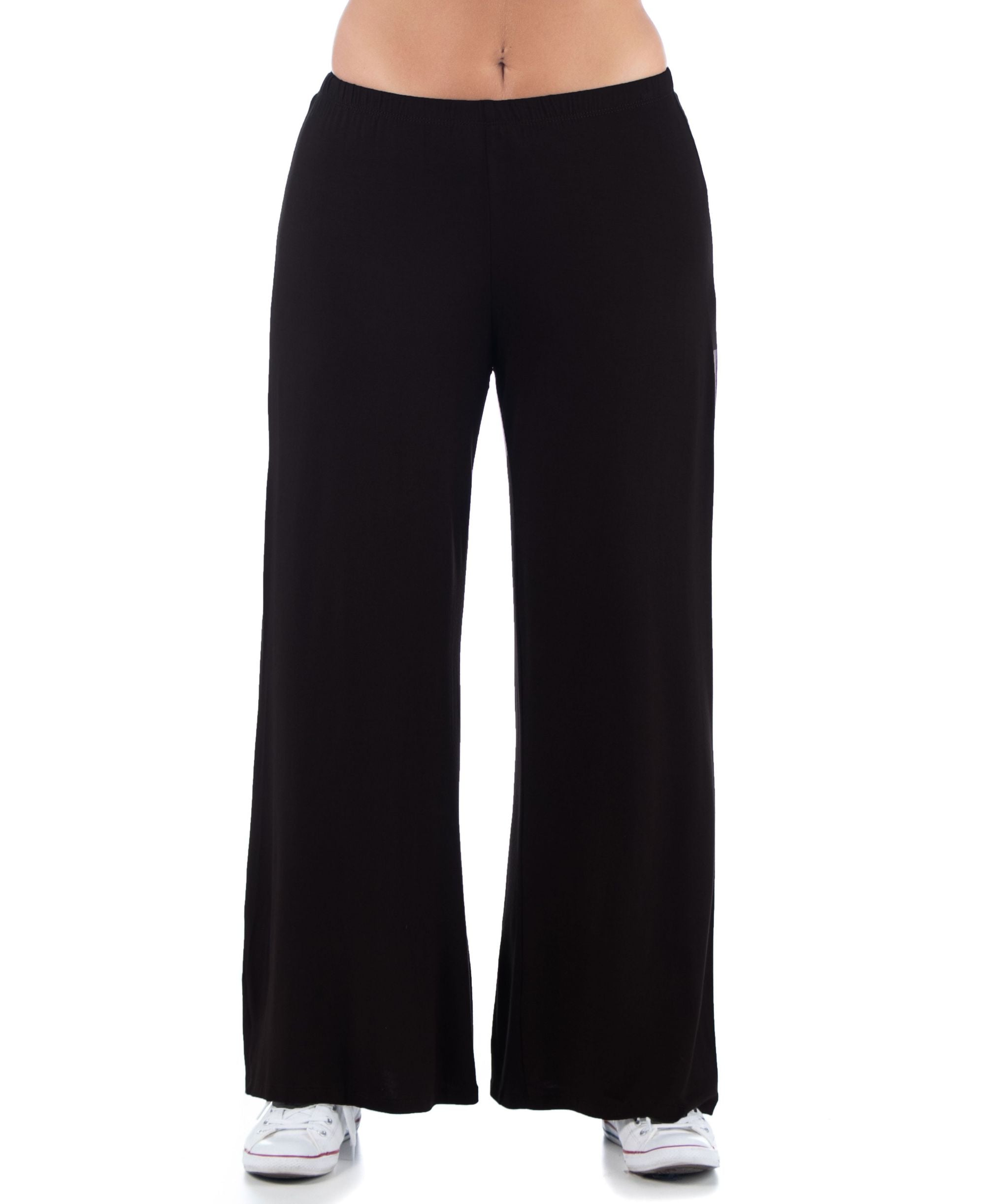 Womens Plus Size Comfortable Palazzo Lounge Pants