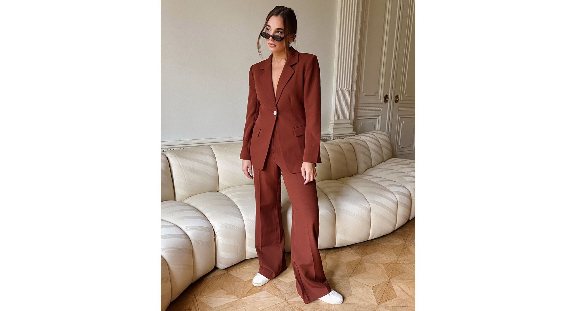 DANIELLE BERNSTEIN Womens Wear To Work Blazer Jacket