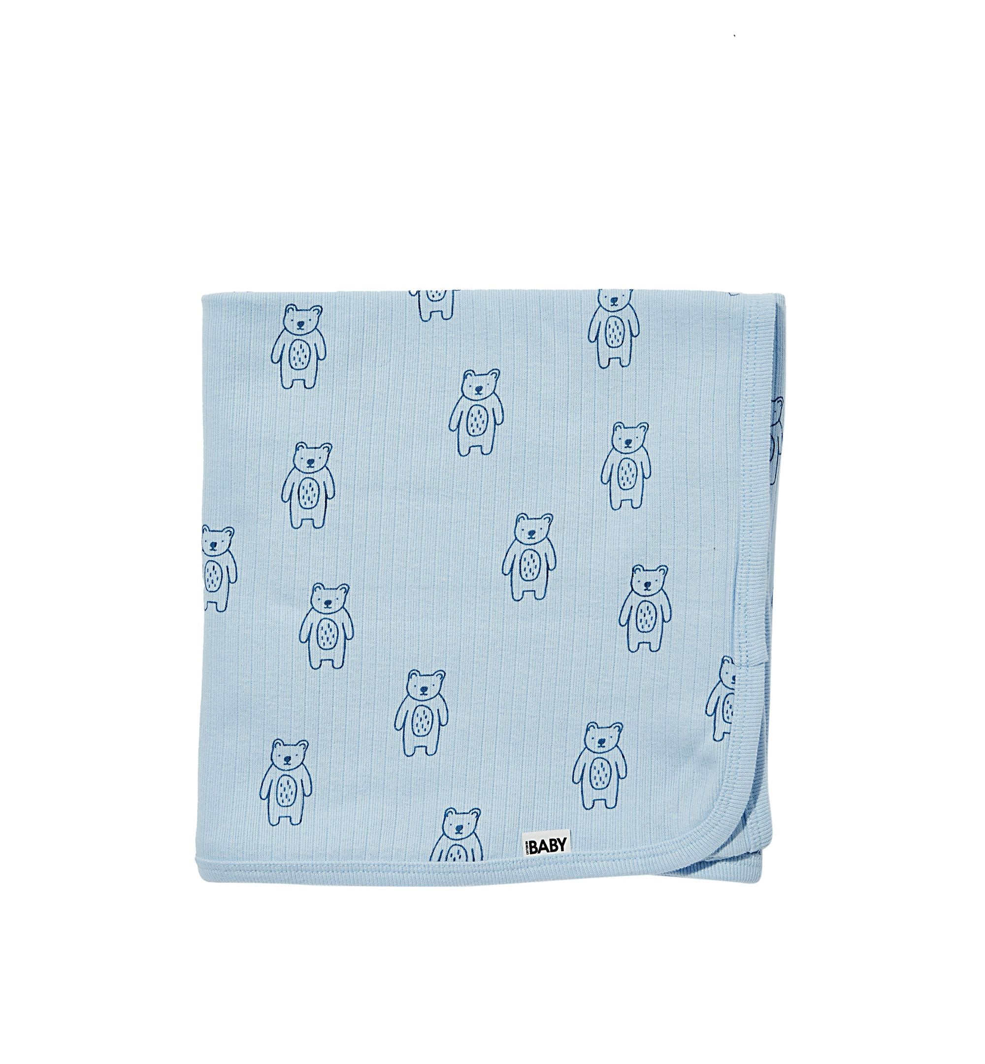 Baby Boy Organic Newborn Blanket