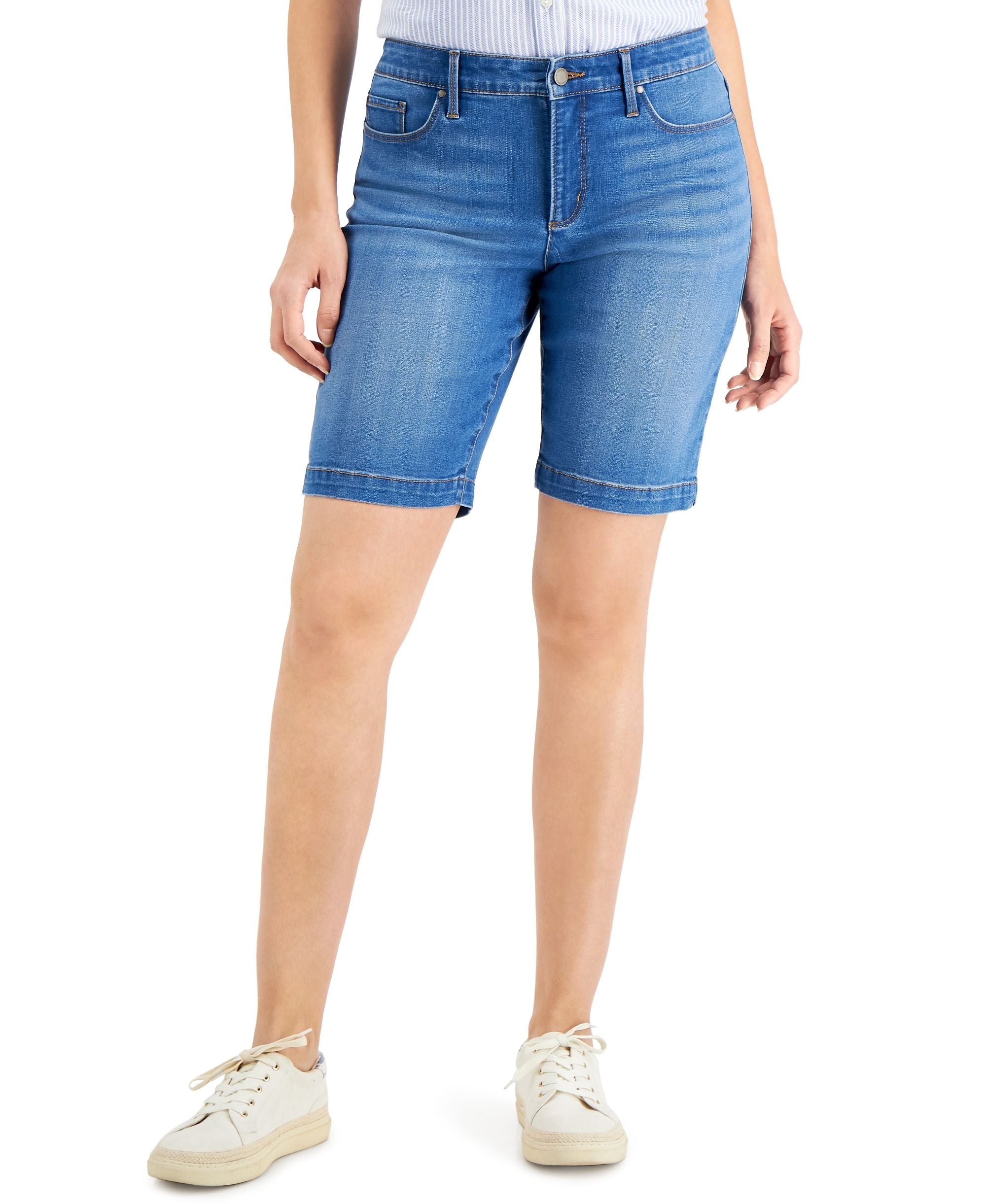 Charter Club Mid Rise Jean Shorts