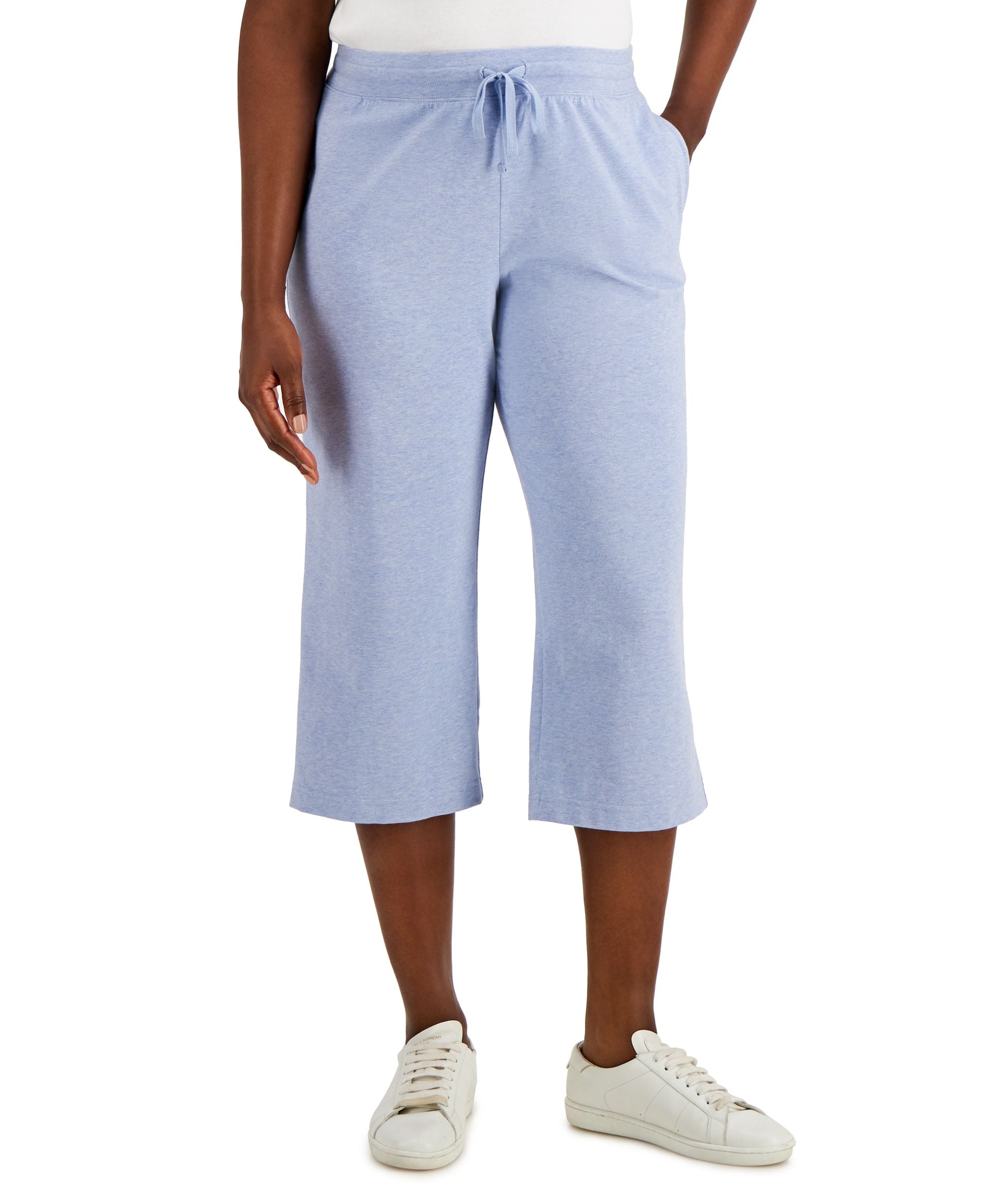 Knit Capri Pull on Pants