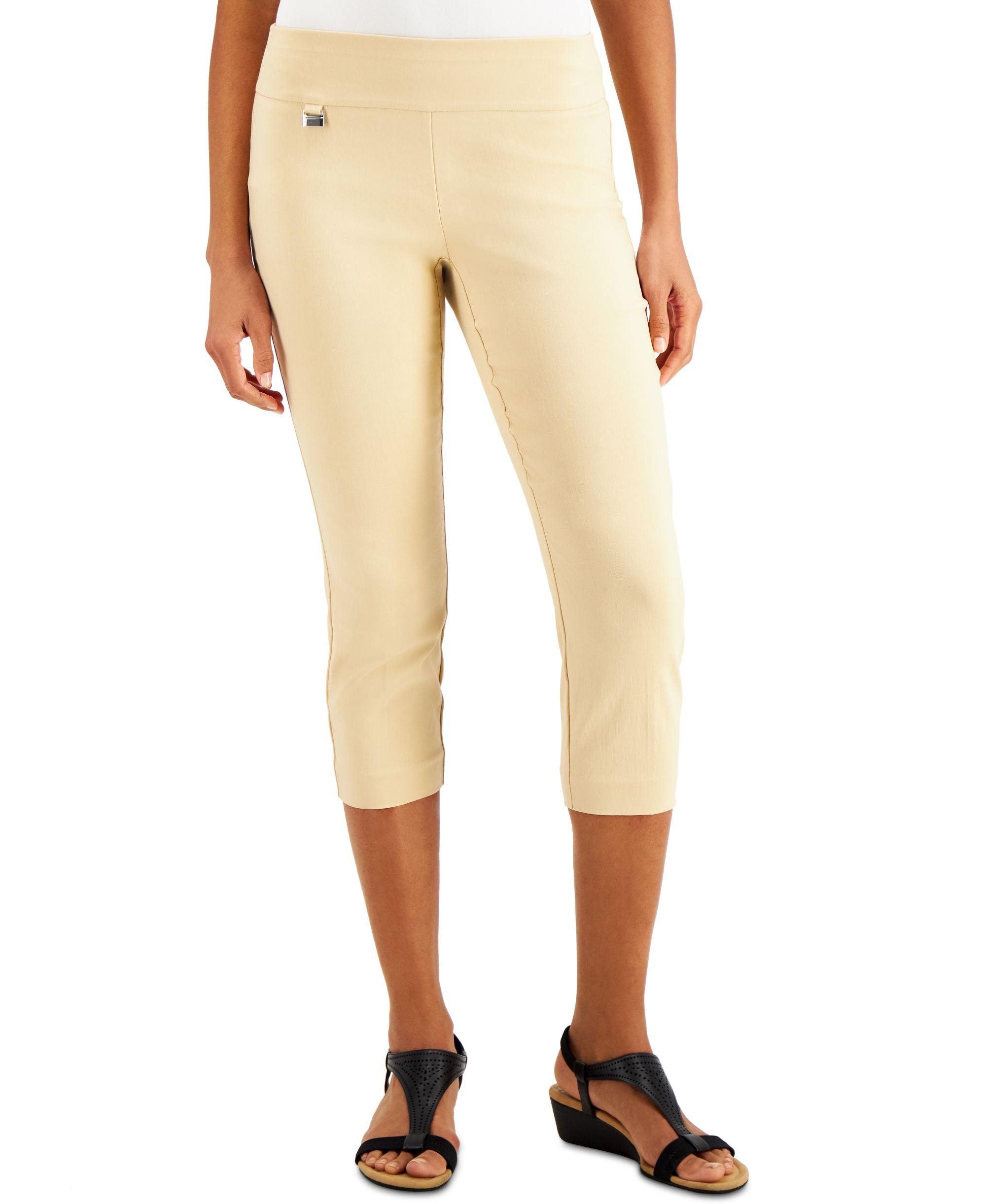 Essential Petite Capri Pull-On with Tummy-Control