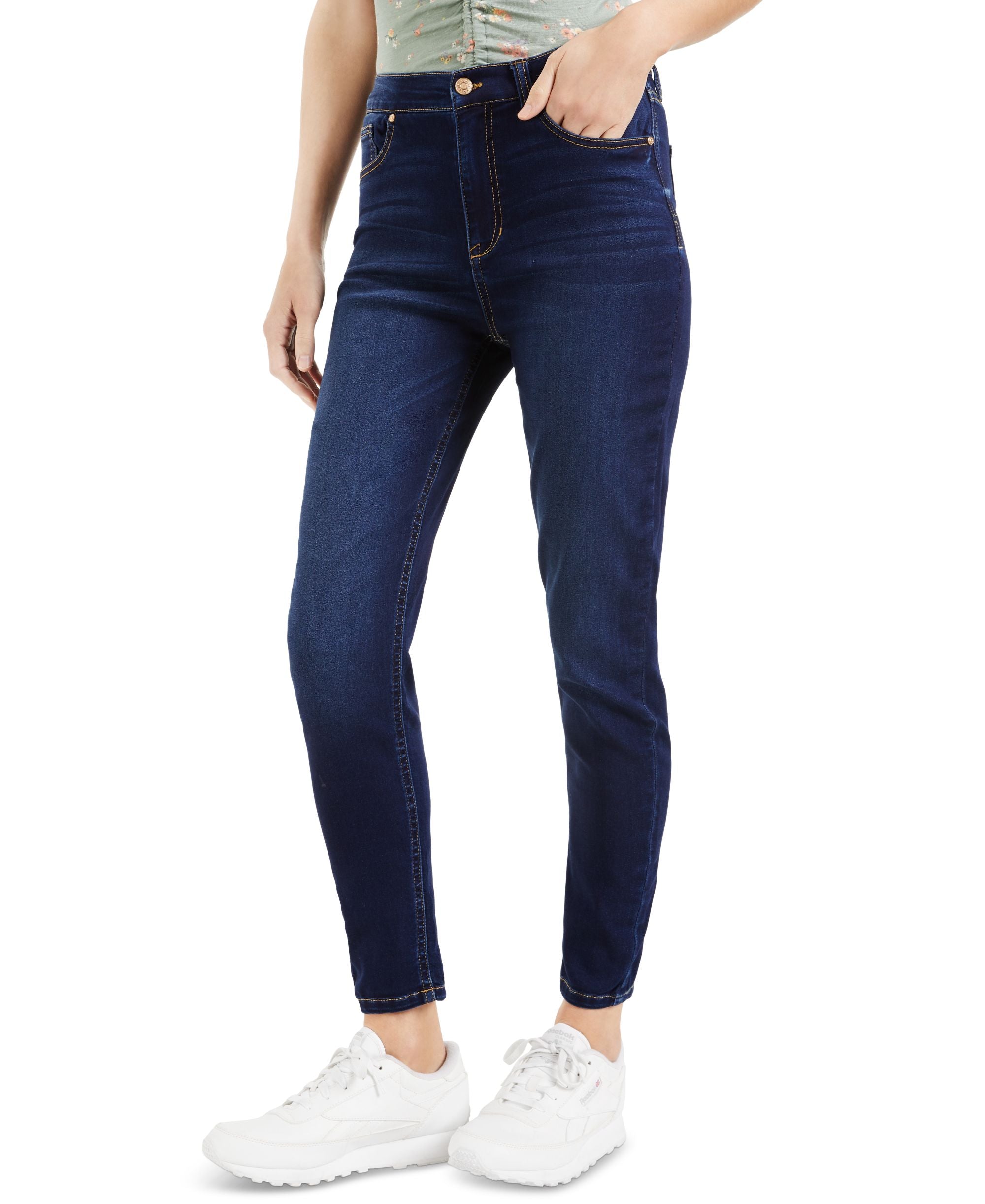 High Rise Skinny Ankle Jeans, 0-24W