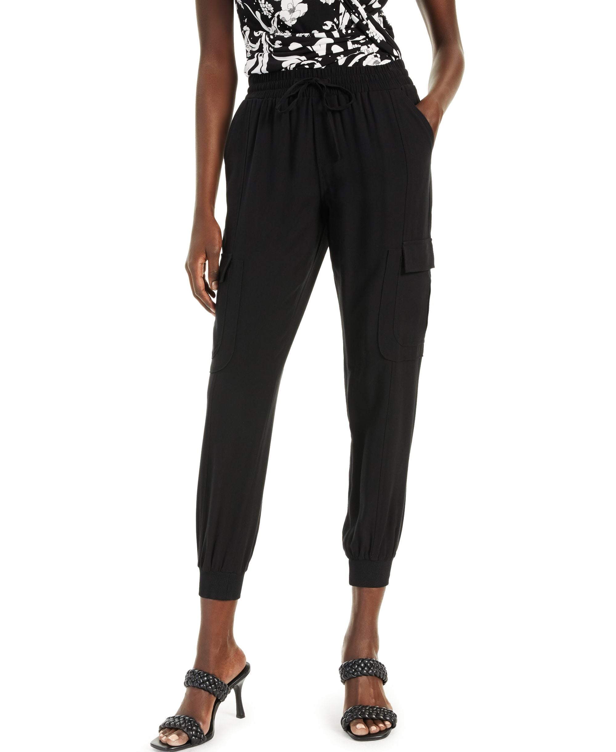 INC International Concepts Petite Utility Jogger Pants