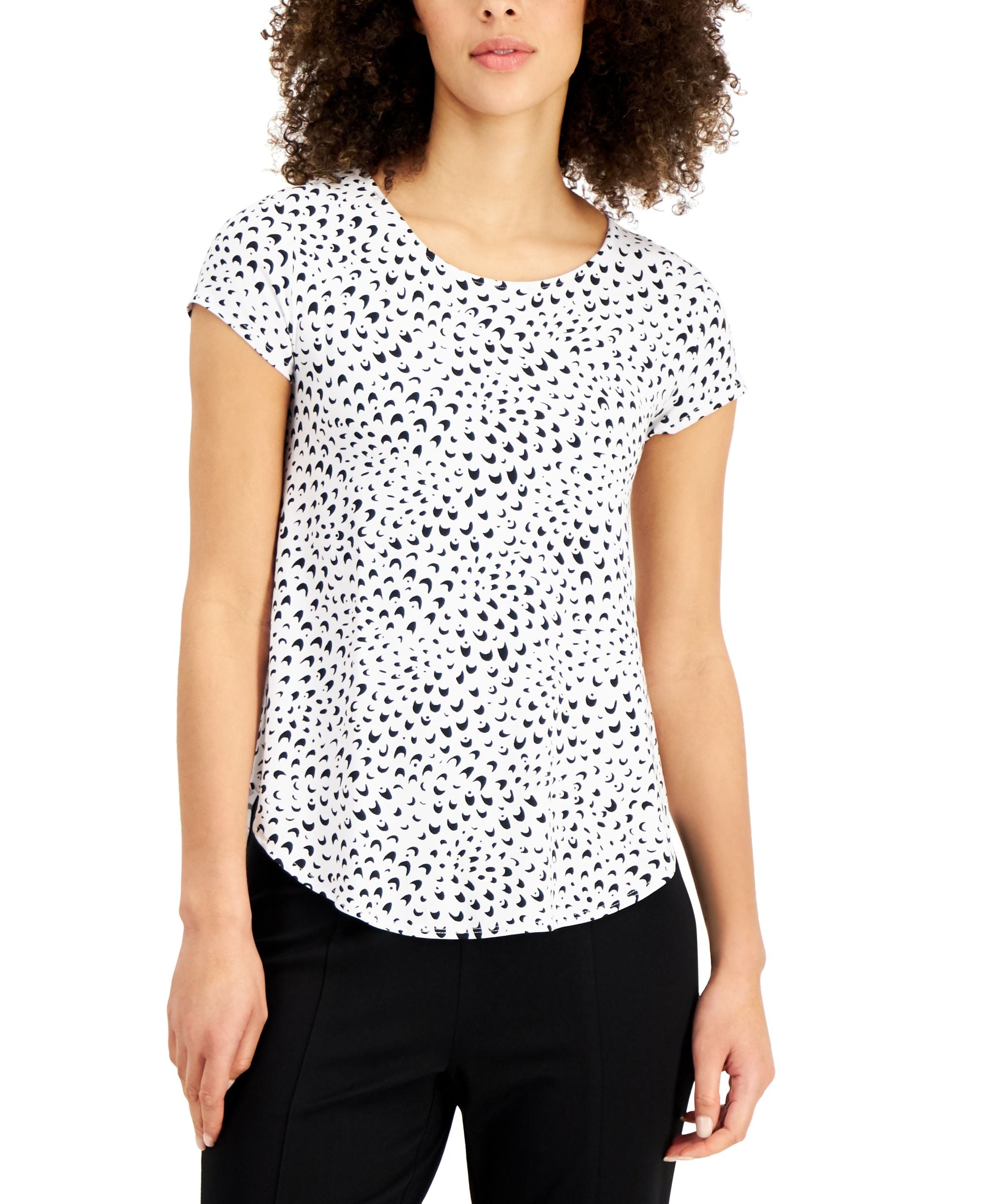 Alfani Printed T-Shirt