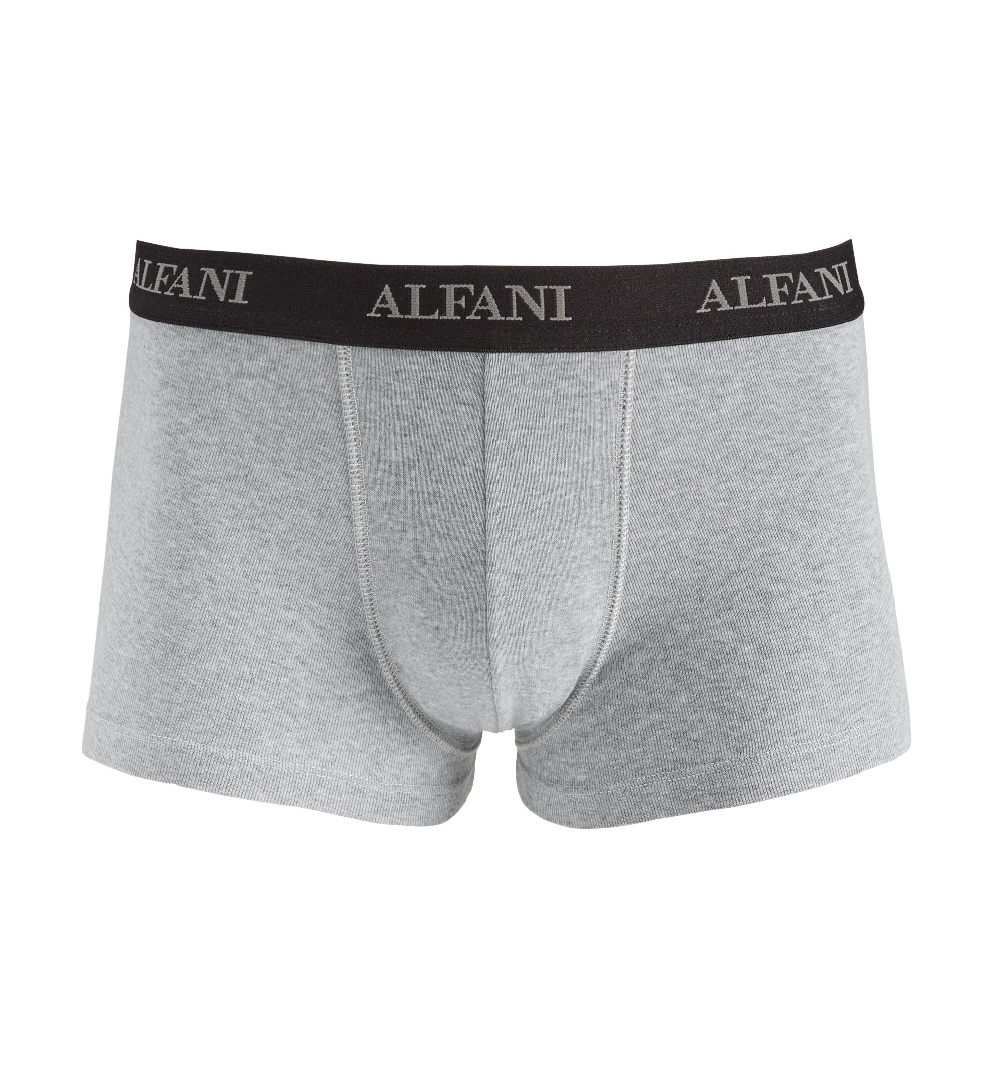 ALFANI Intimates 5 Pack Logo Waistband Trunk Underwear