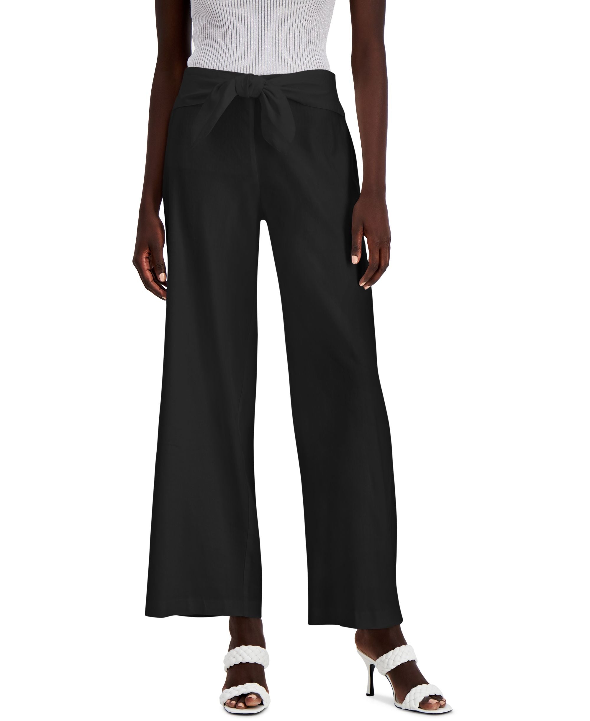INC International Concepts Tie Front Pants