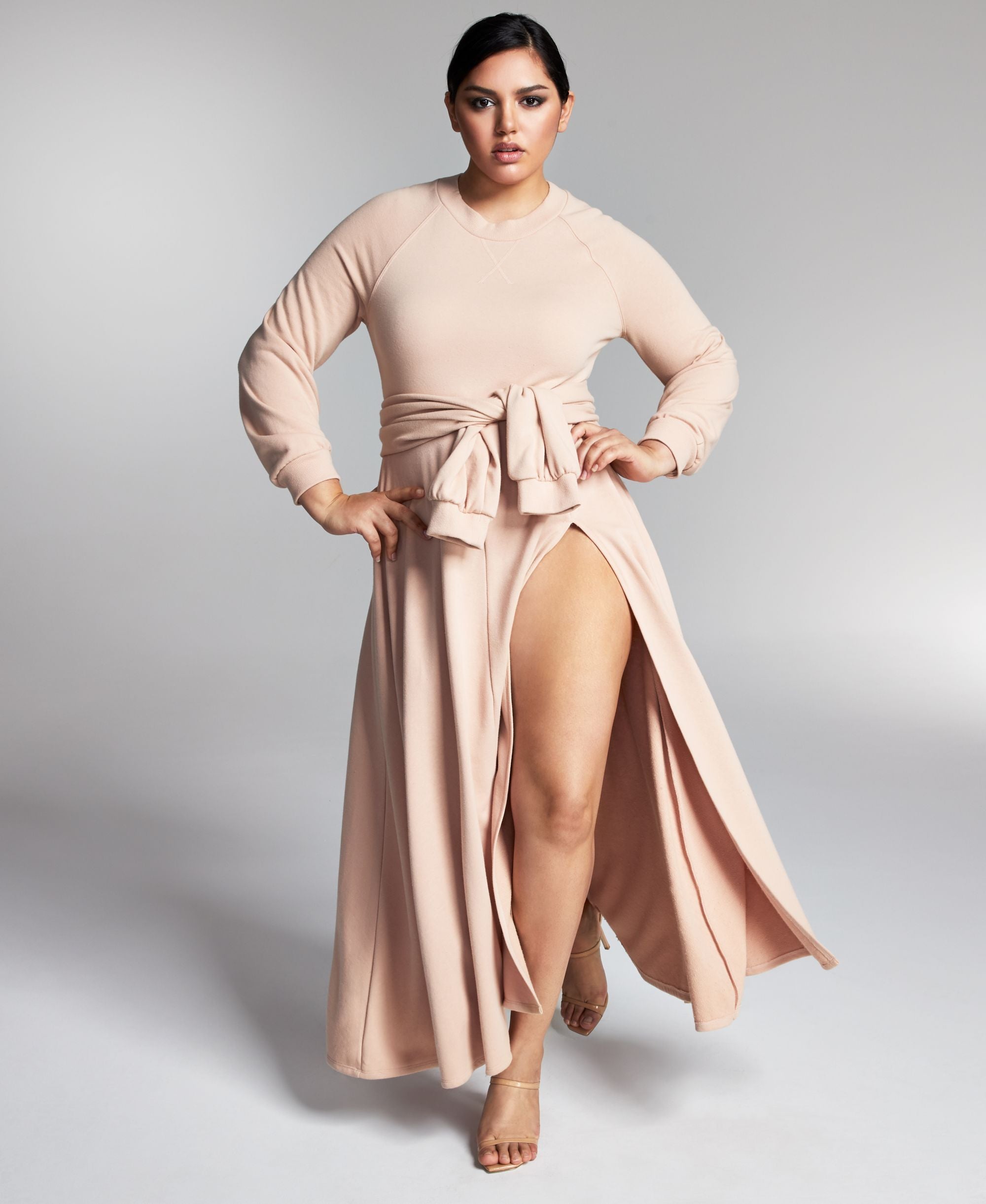 Solid Maxi Dress