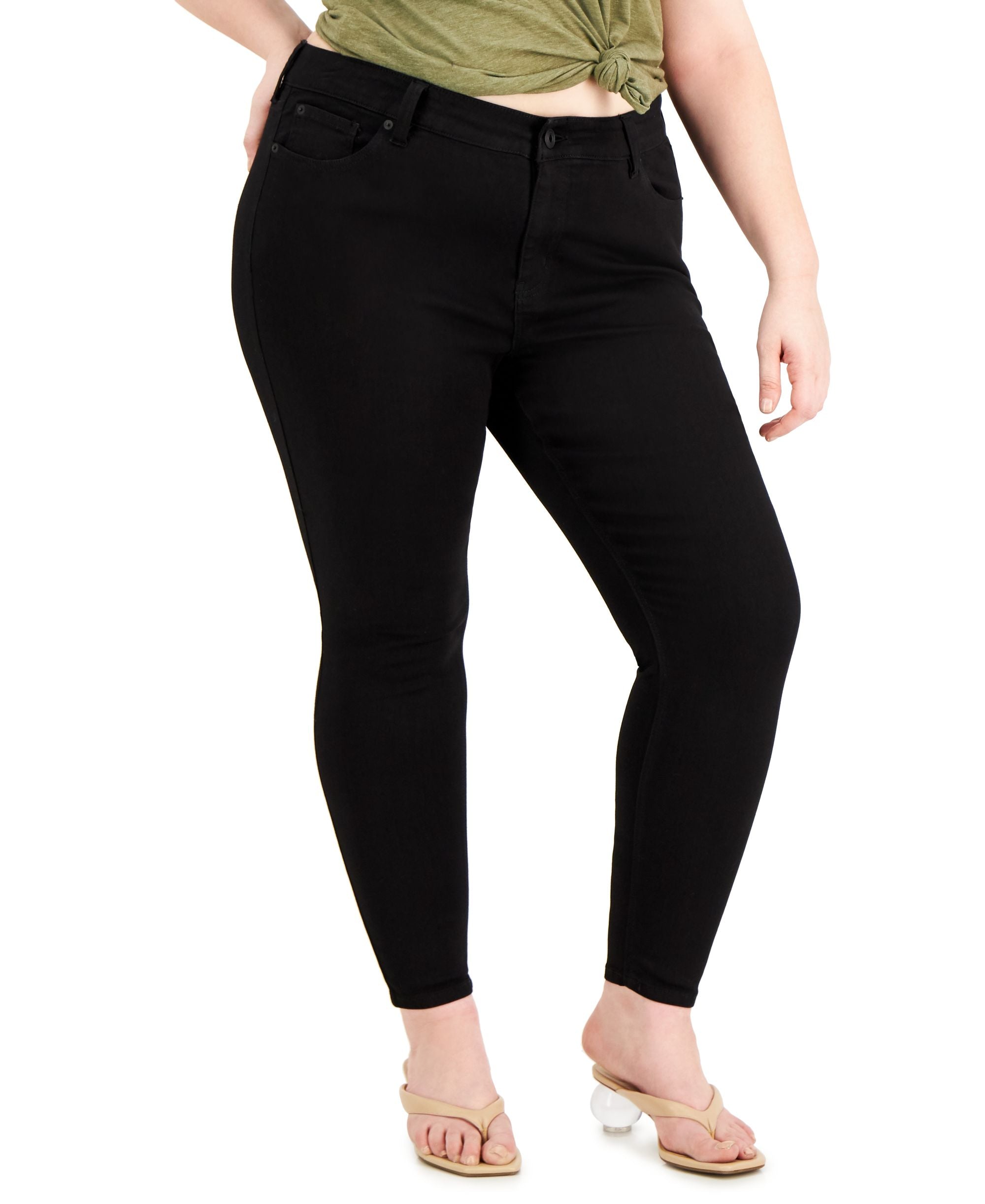 Trendy Petite Plus Size Skinny Jeans