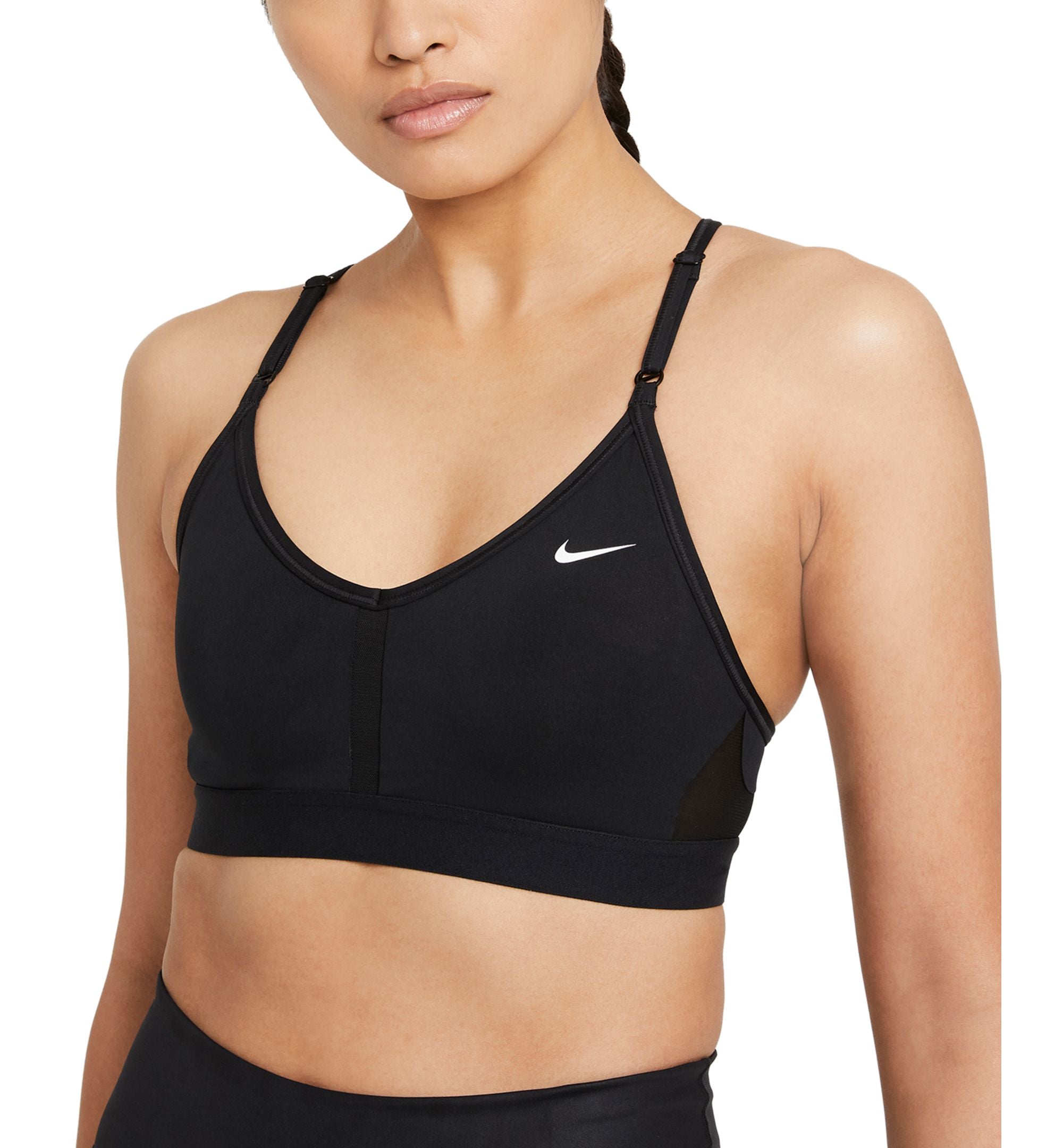Nike Womens Indy V Neck Low Impact Sports Bra
