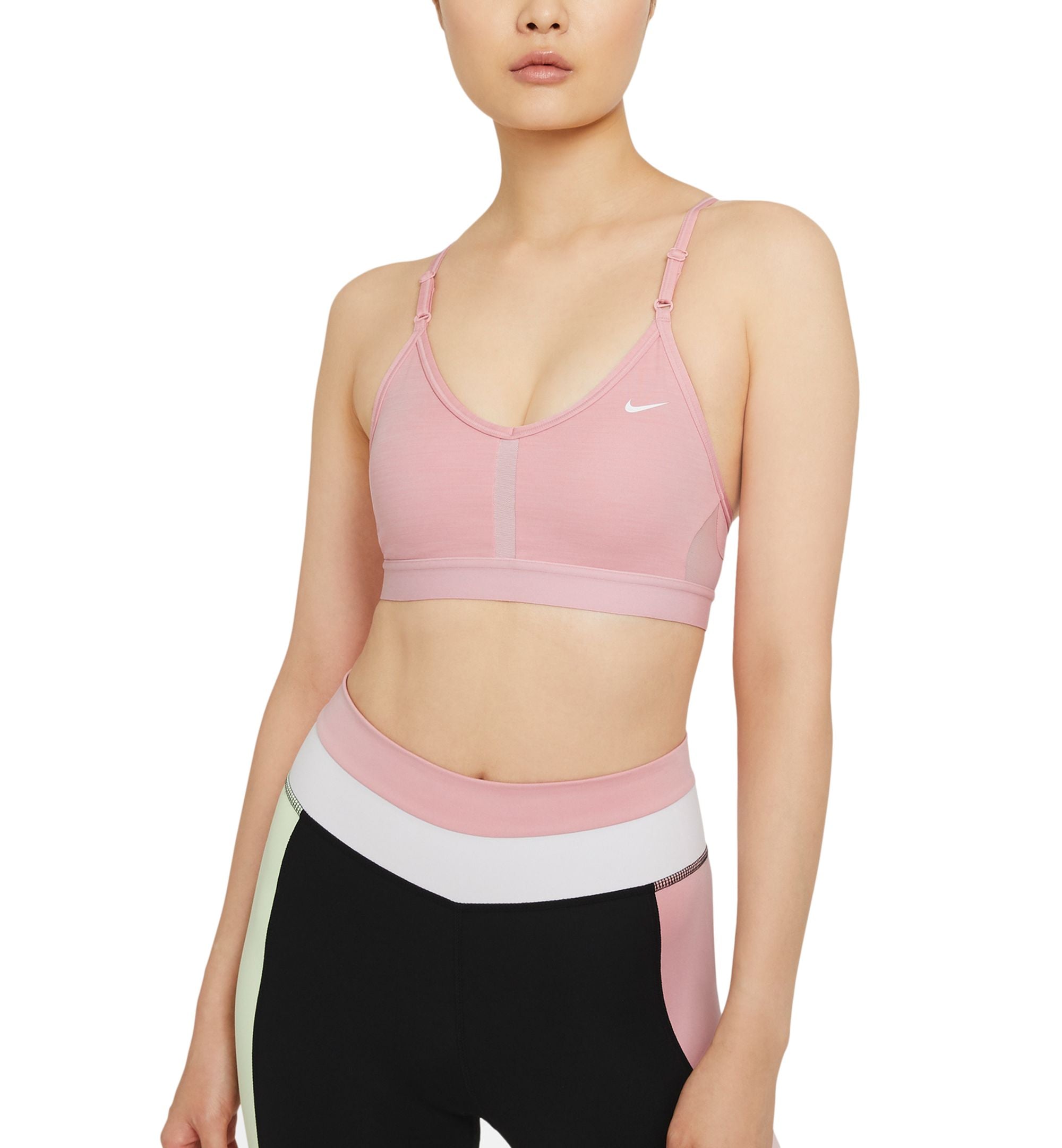 Nike Womens Indy V Neck Low Impact Sports Bra