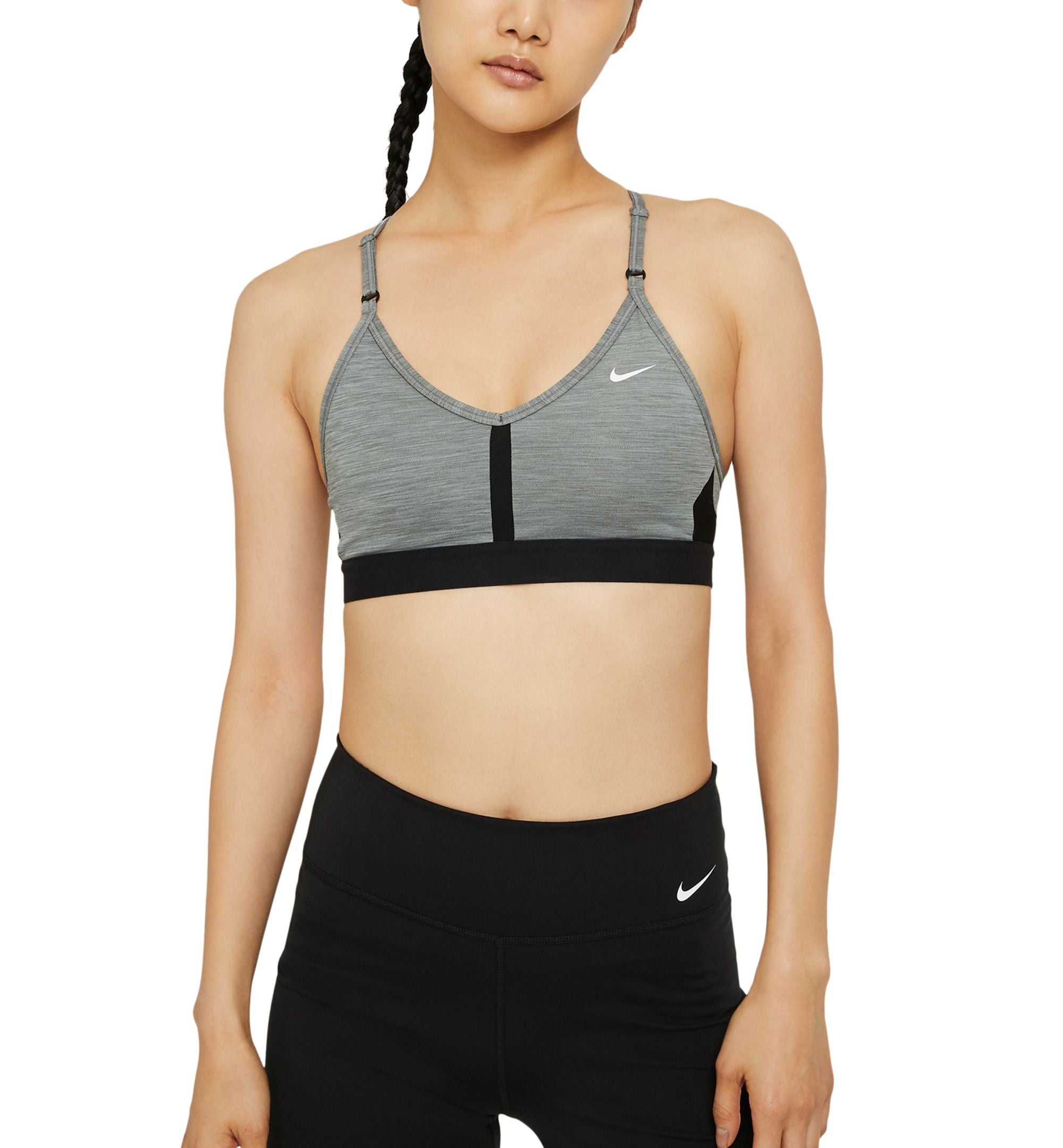 Nike Womens Indy V Neck Low Impact Sports Bra