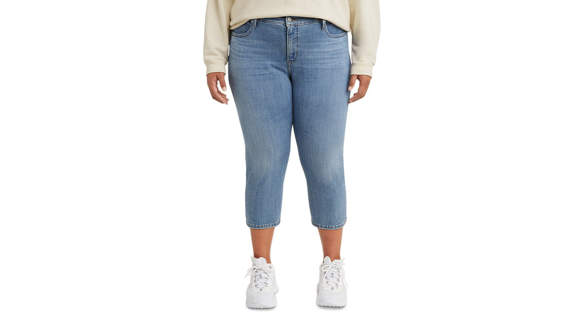 Levis Trendy Plus Size 311 Shaping Skinny Capri Jeans