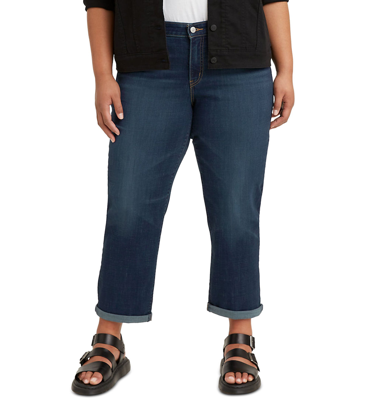 Trendy Plus Size Boyfriend Jeans
