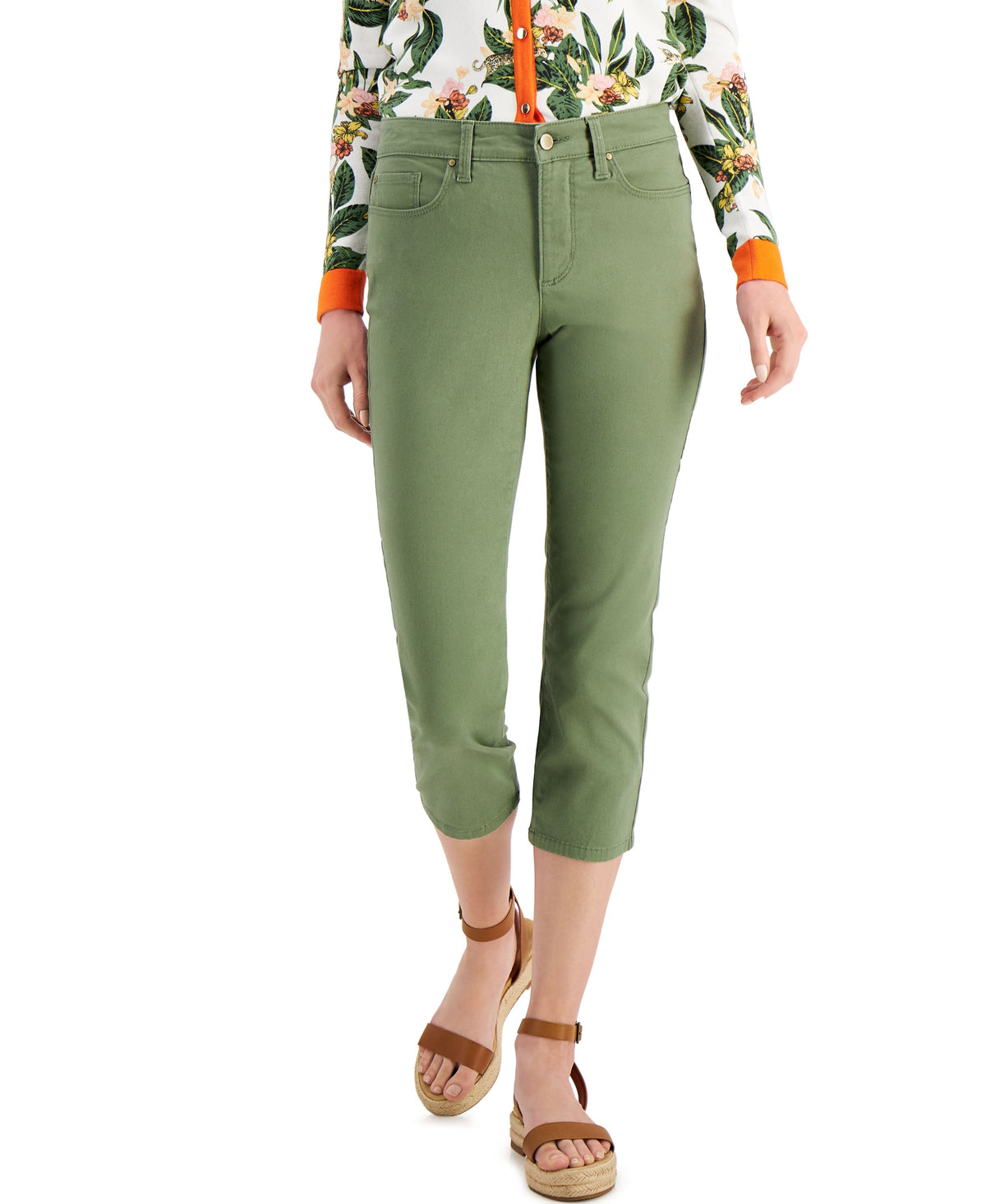 Women's Tummy Control Bristol Capri Jeans