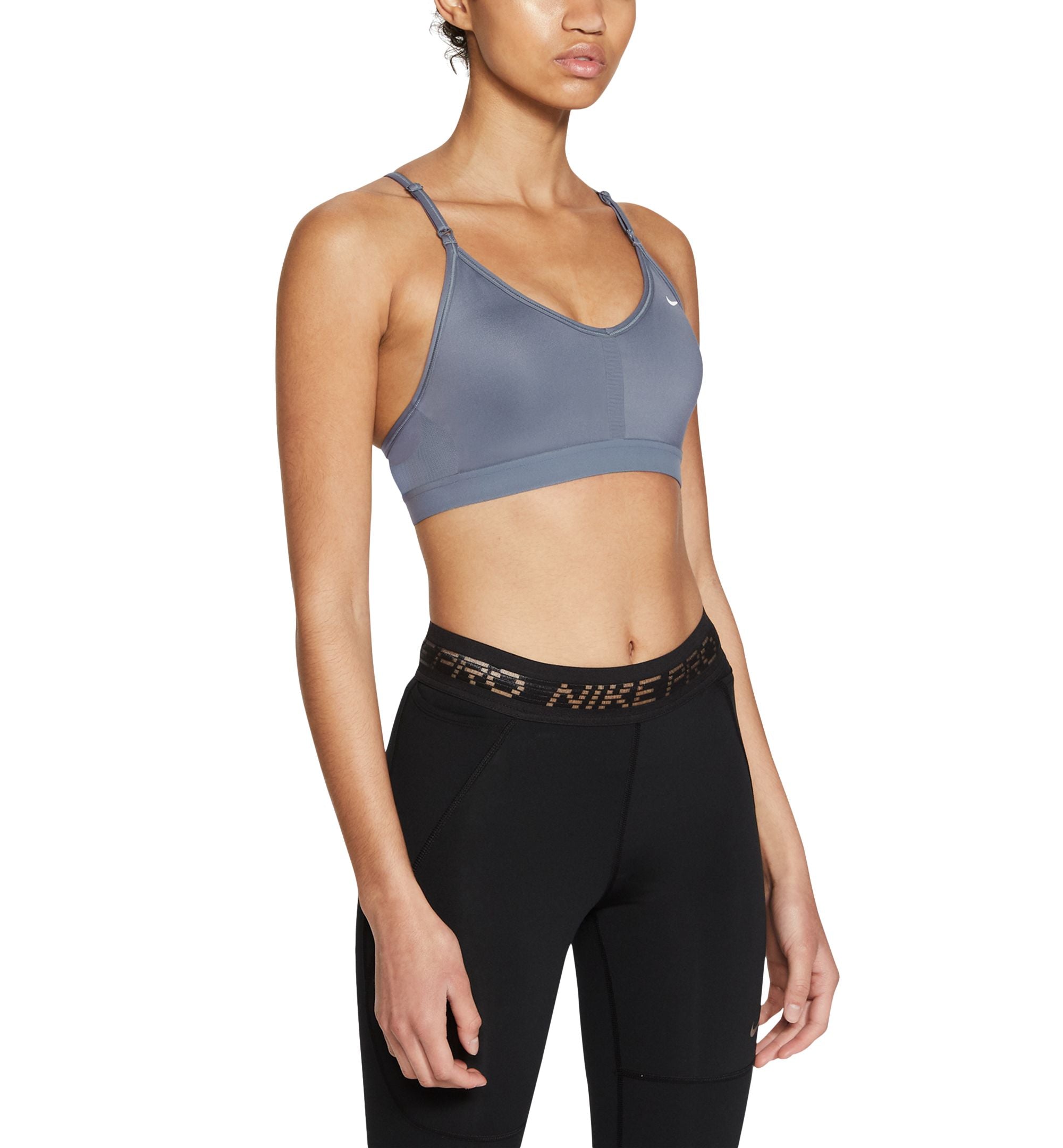 Nike Womens Indy V Neck Low Impact Sports Bra