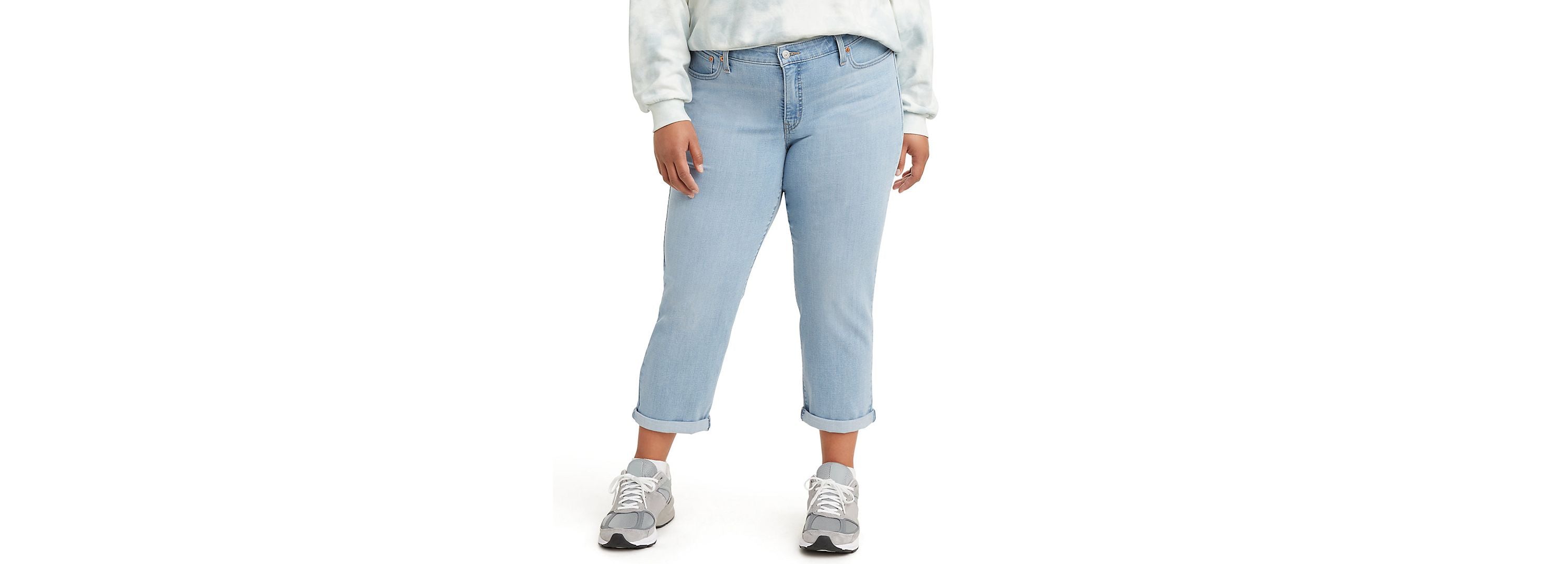 Trendy Plus Size Boyfriend Jeans