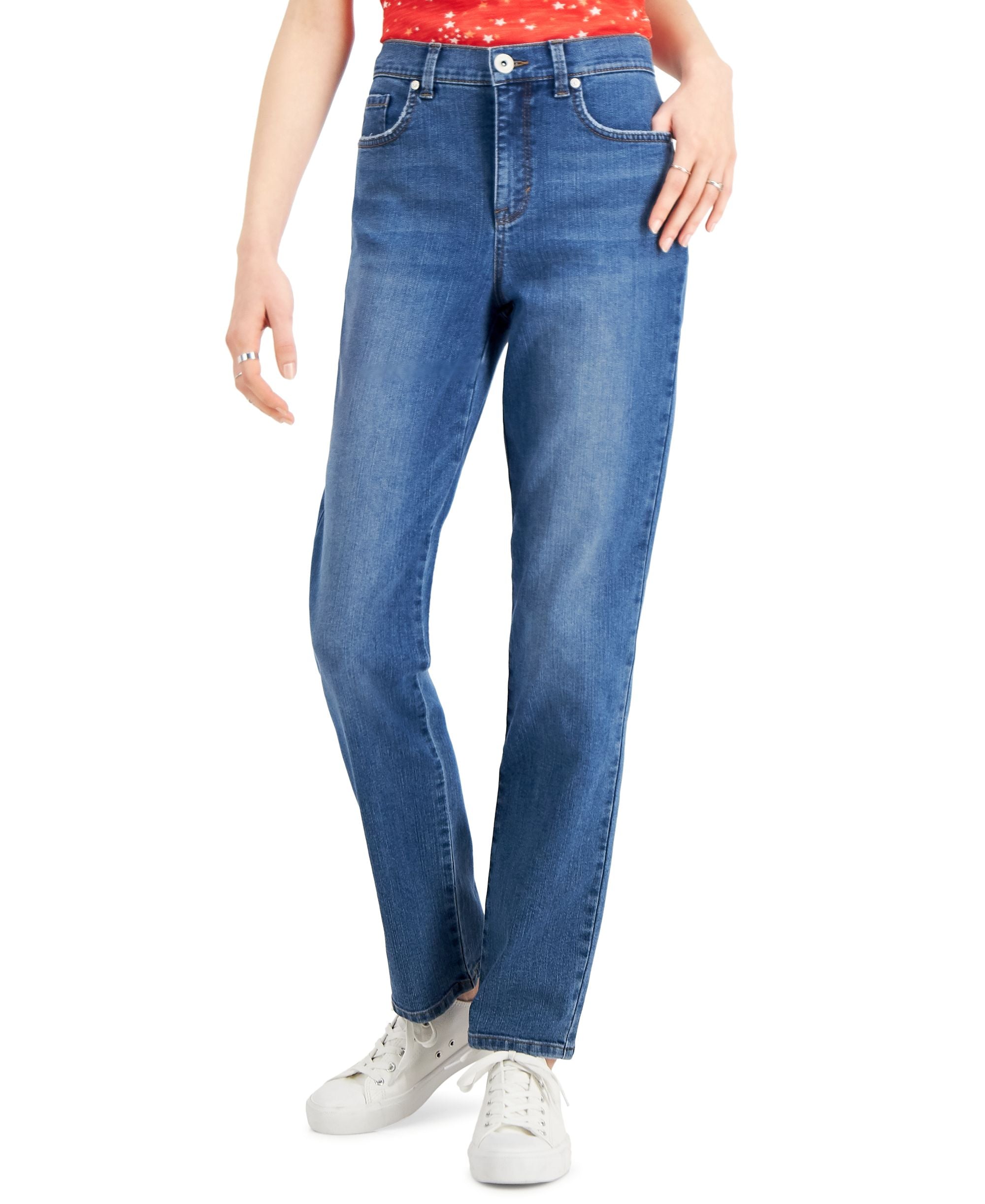 Straight-Leg Jeans