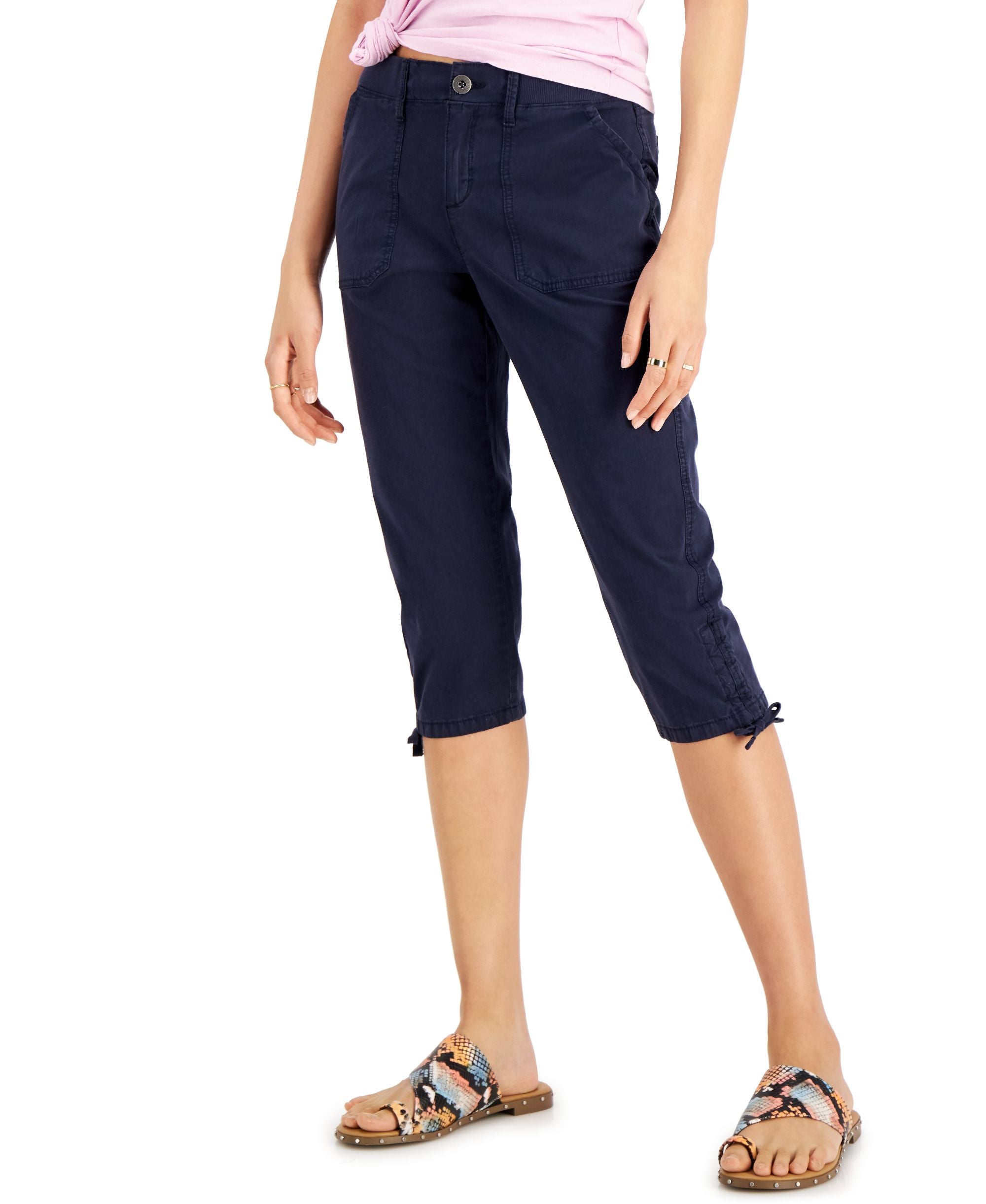 Style & Co Petite Utility Capri Pants
